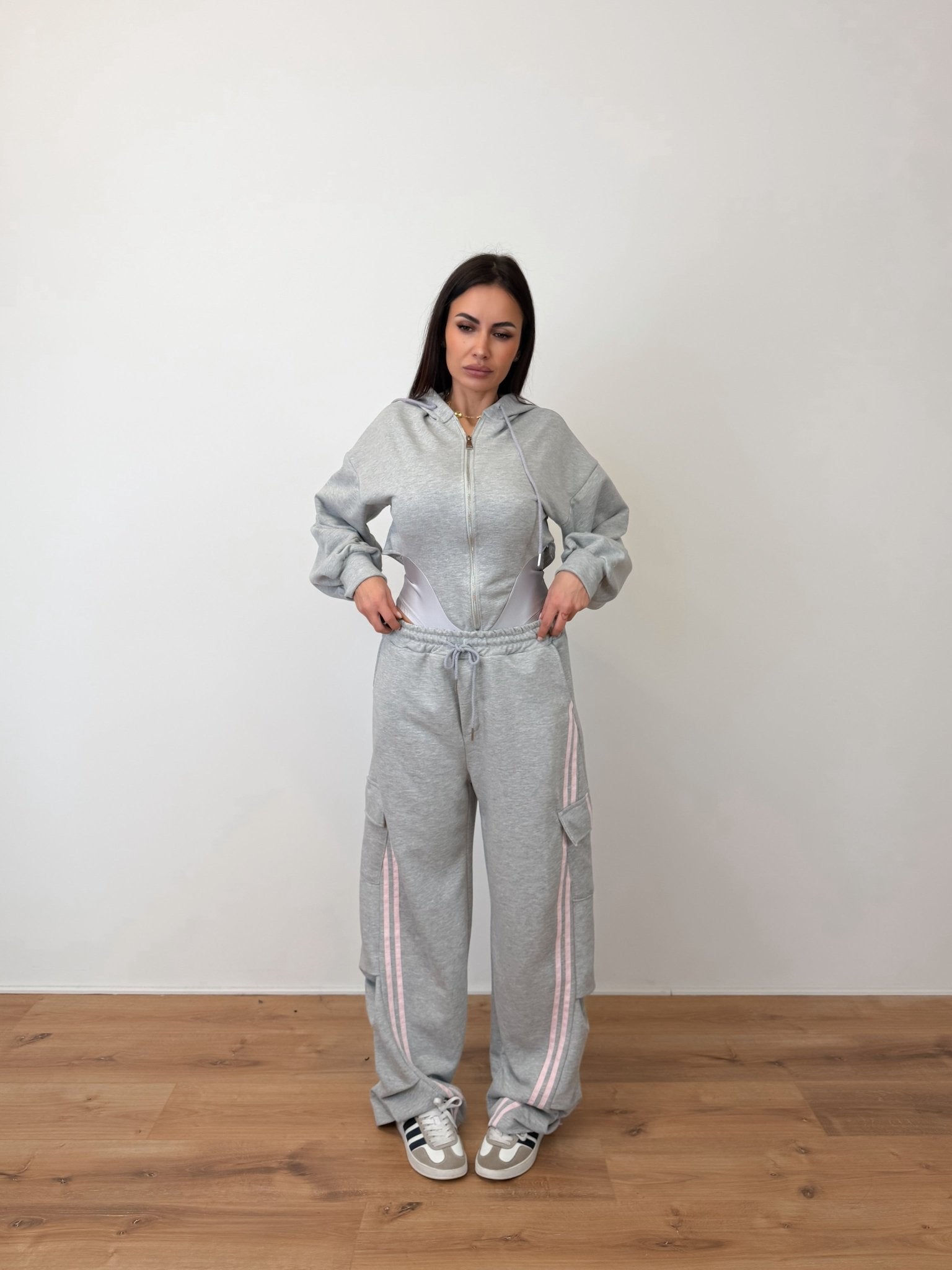 Completo Tuta Body - Grigio - SAINTH