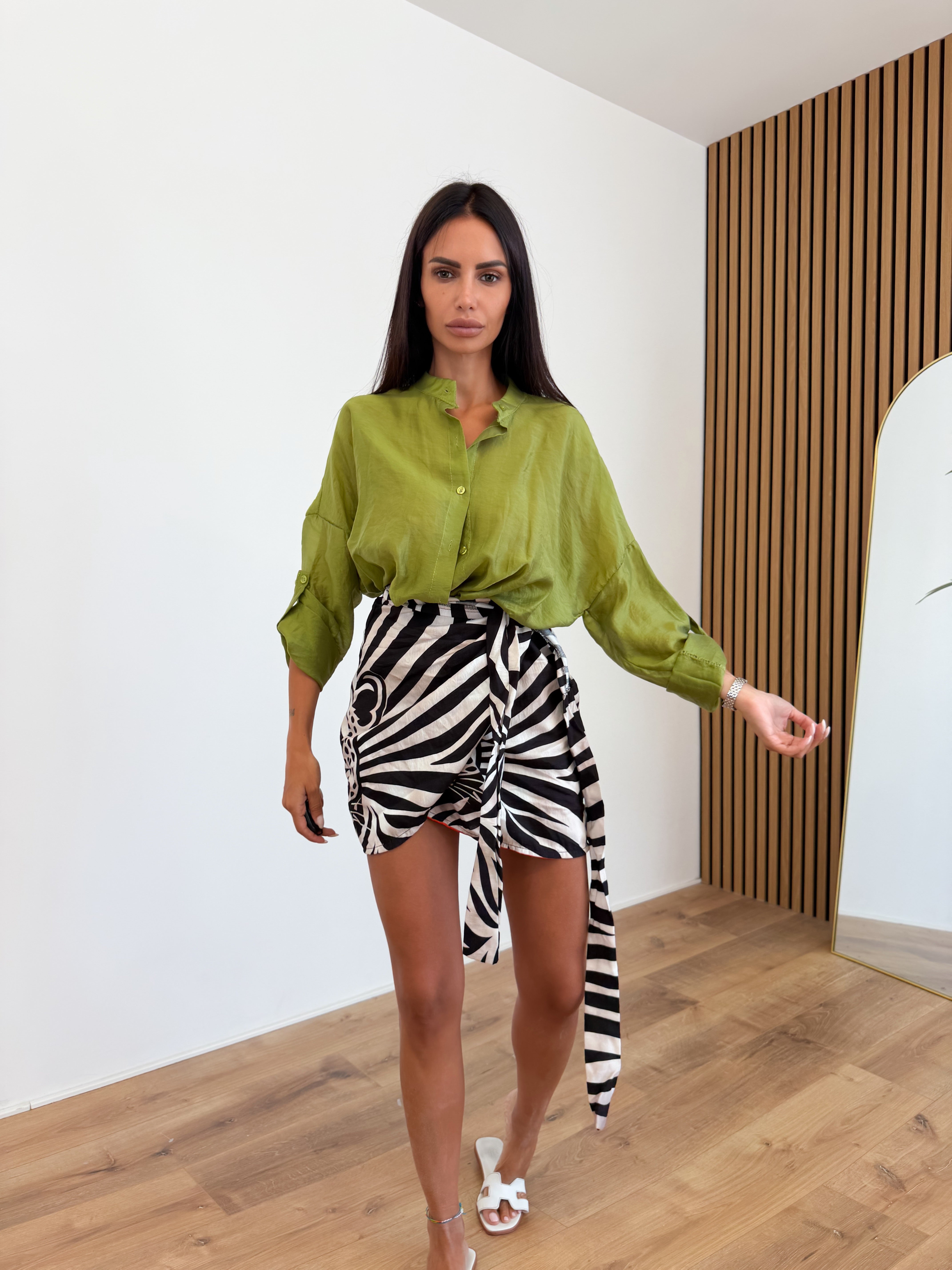 Camicia Denise - Kiwi