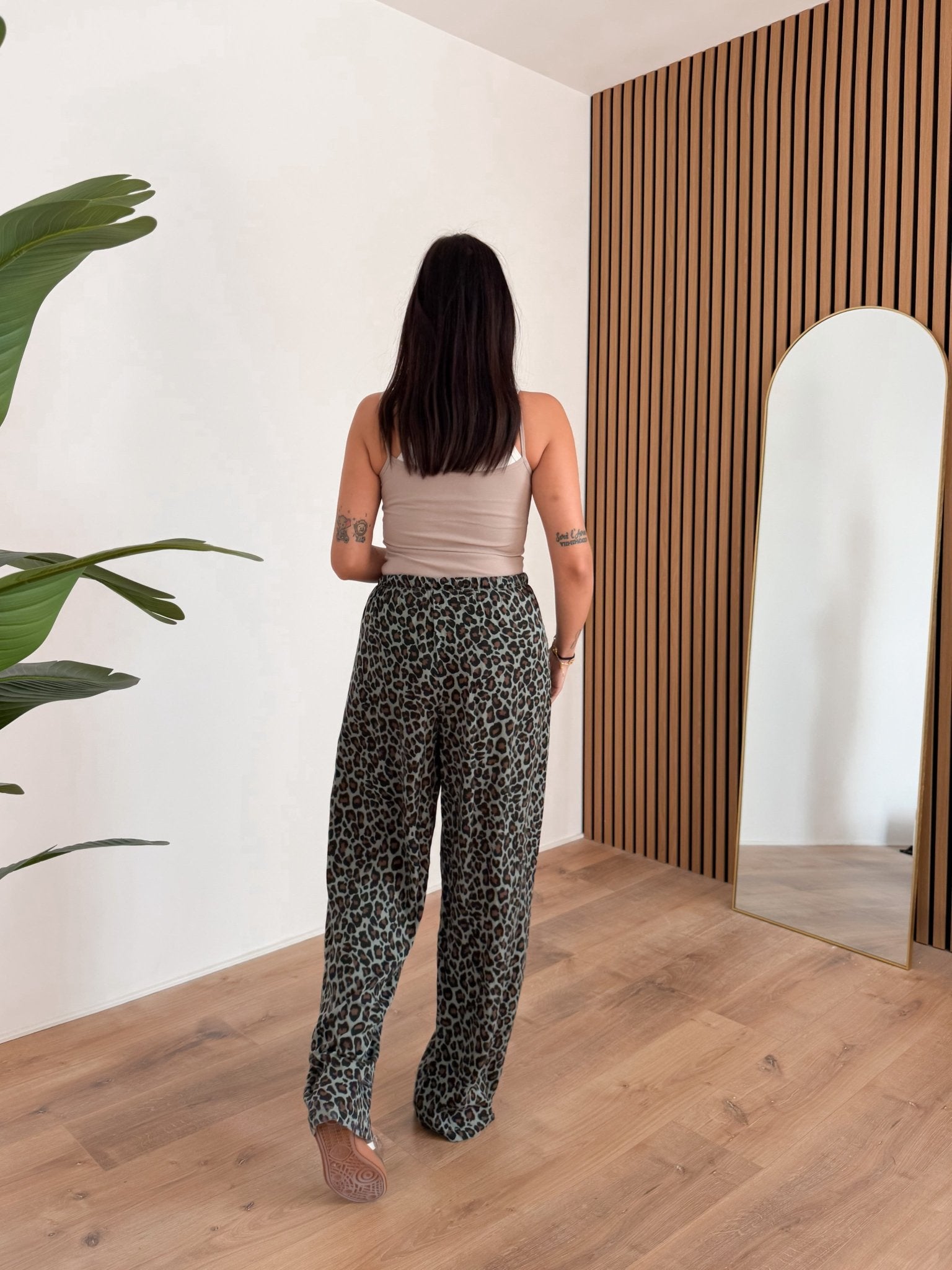 Top Bicolor - Khaki e Beige - SAINTH