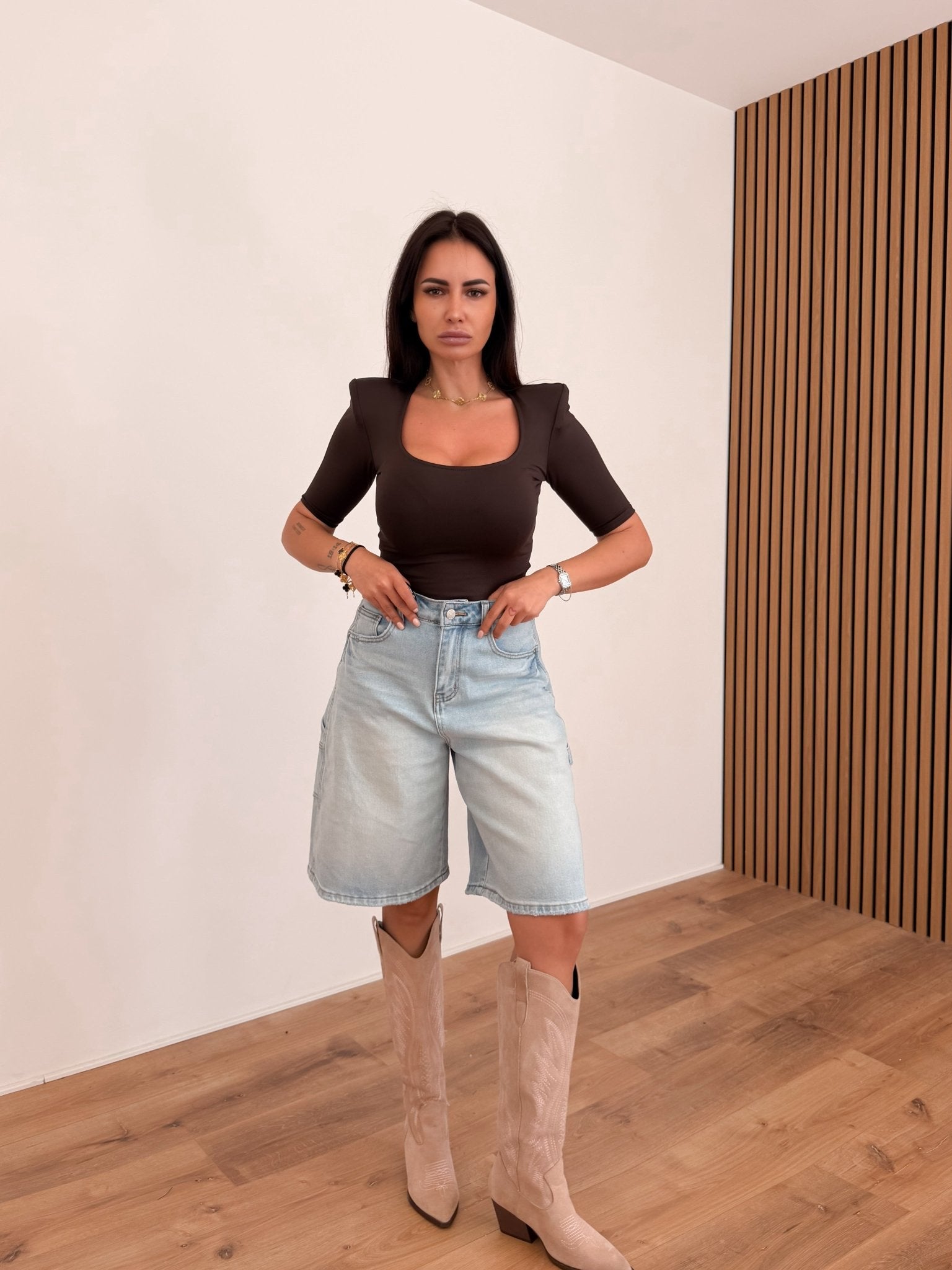 Bermuda ML443 - Denim Chiaro - SAINTH