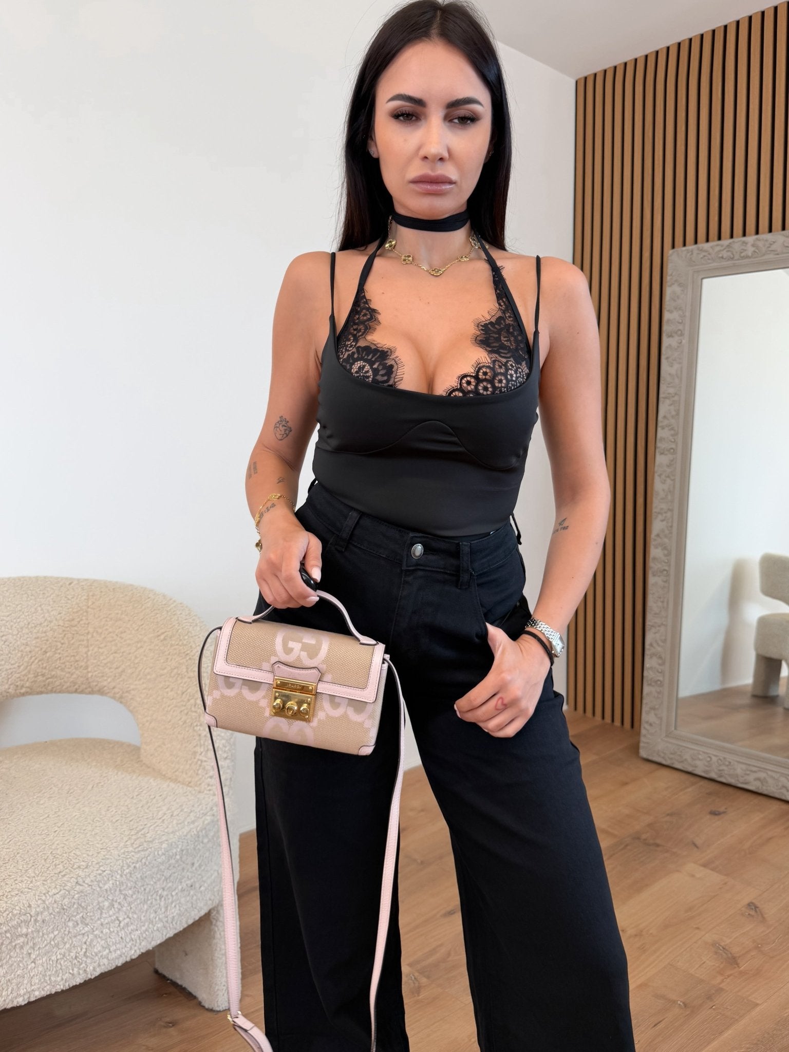 Body Zarina - Nero - SAINTH