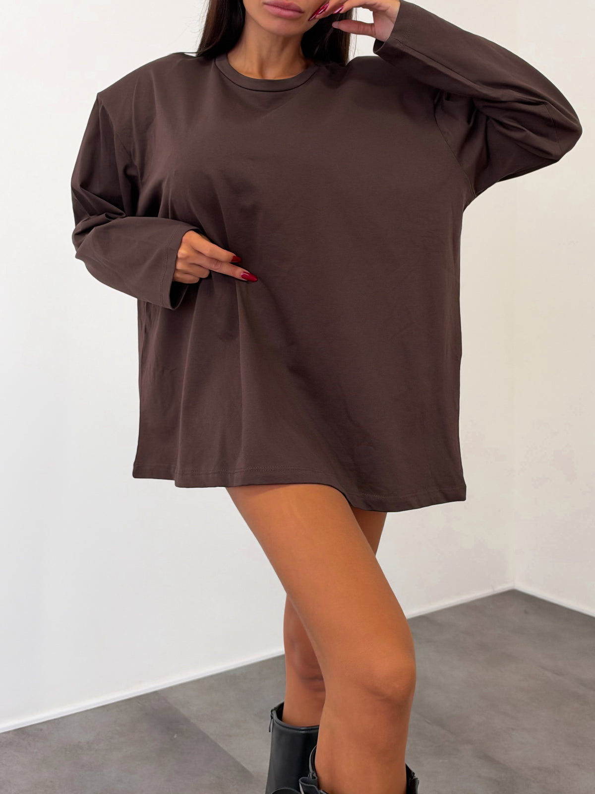 Maxi Maglia Armor - Marrone