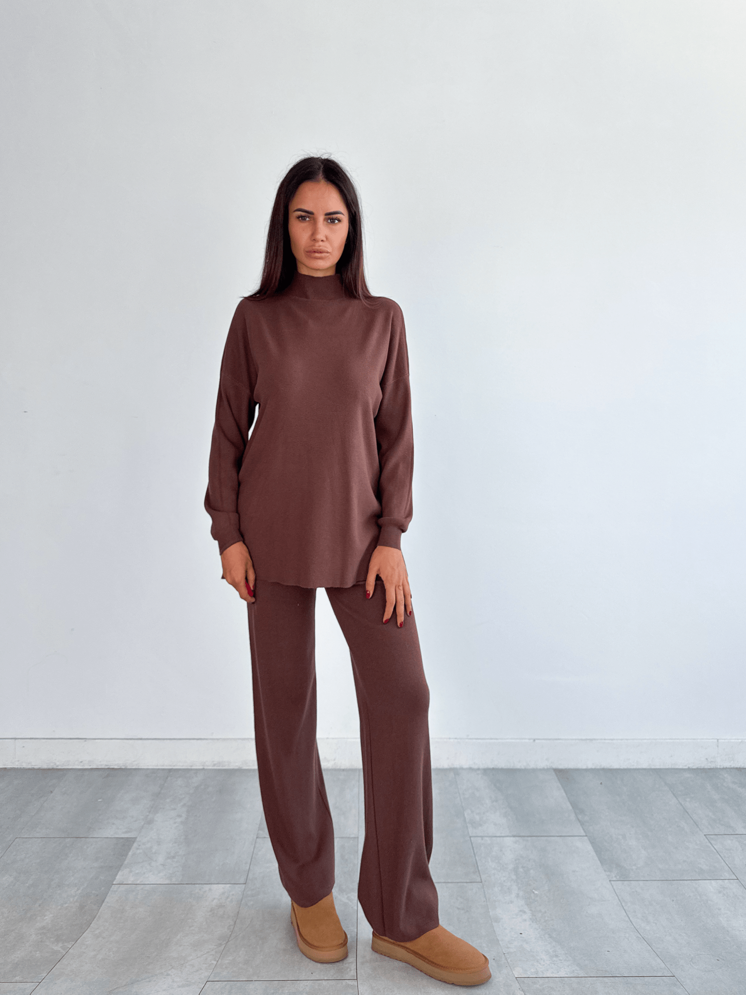 Coordinato Soft - Marrone - SAINTH