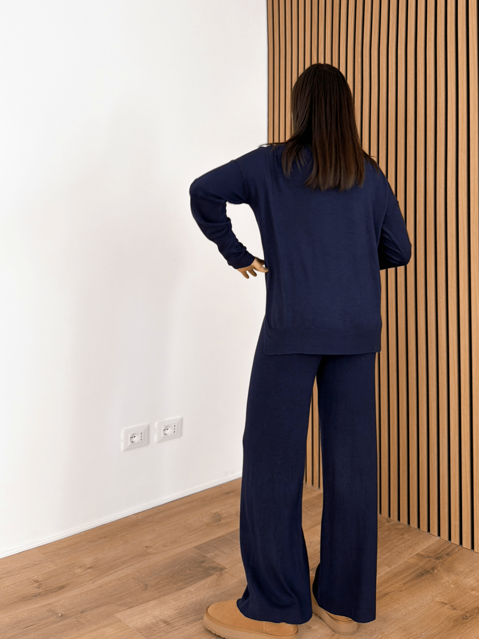 Coordinato Carezza - Blu - SAINTH