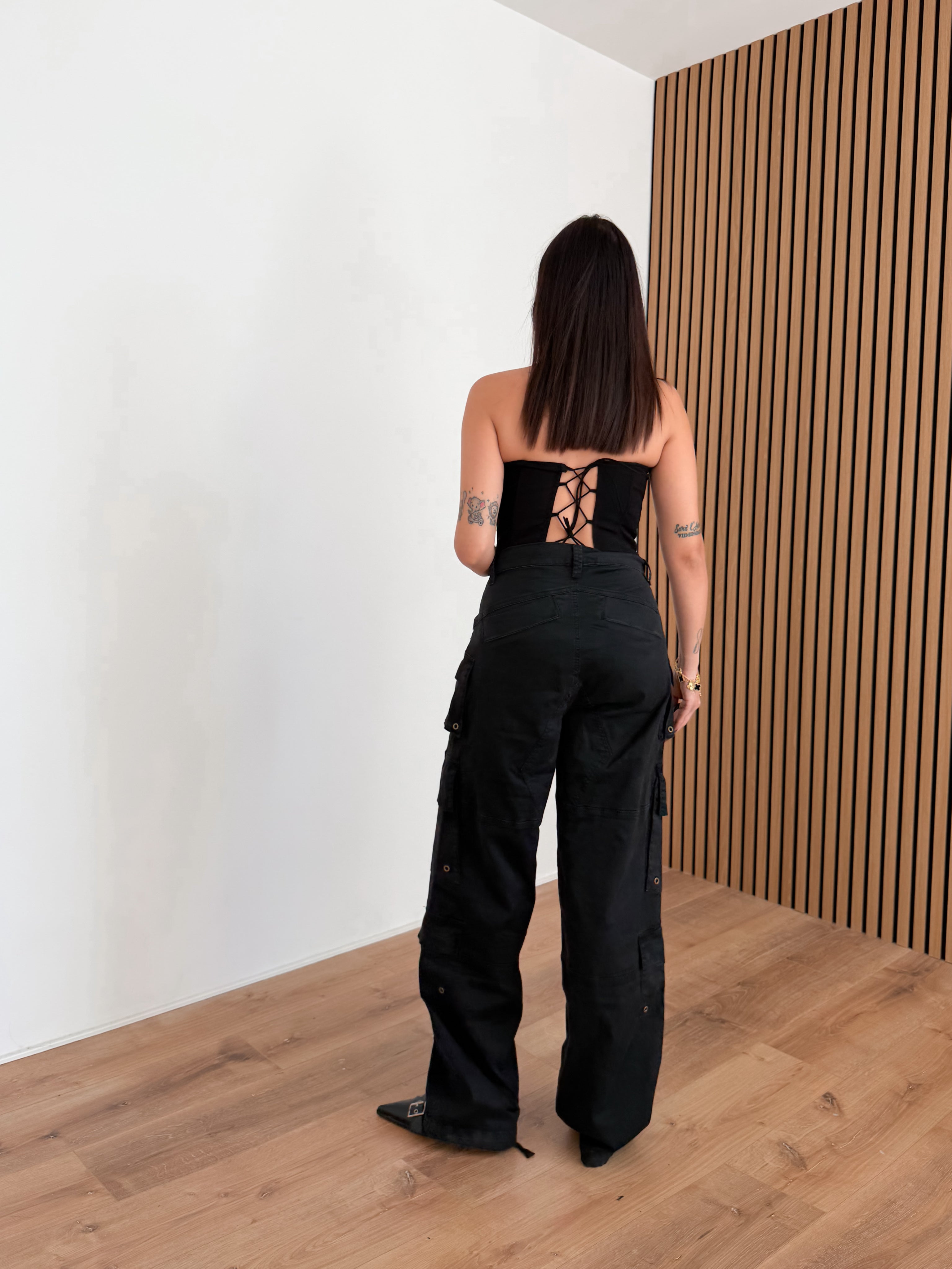 Corpetto Chain - Nero