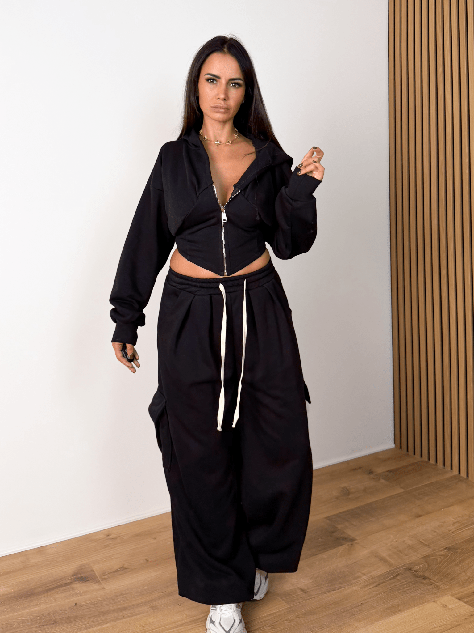 Completo Tuta Spiral - Nera - SAINTH