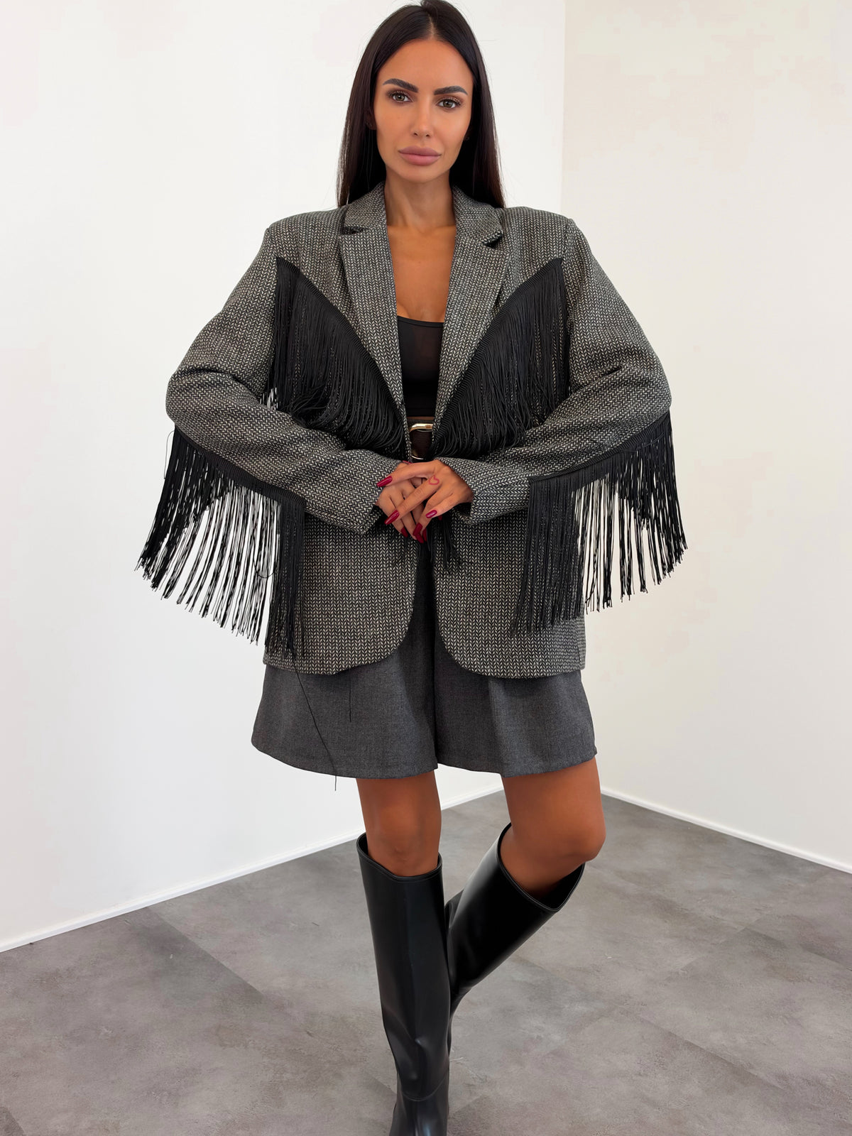 Blazer Western - Nero