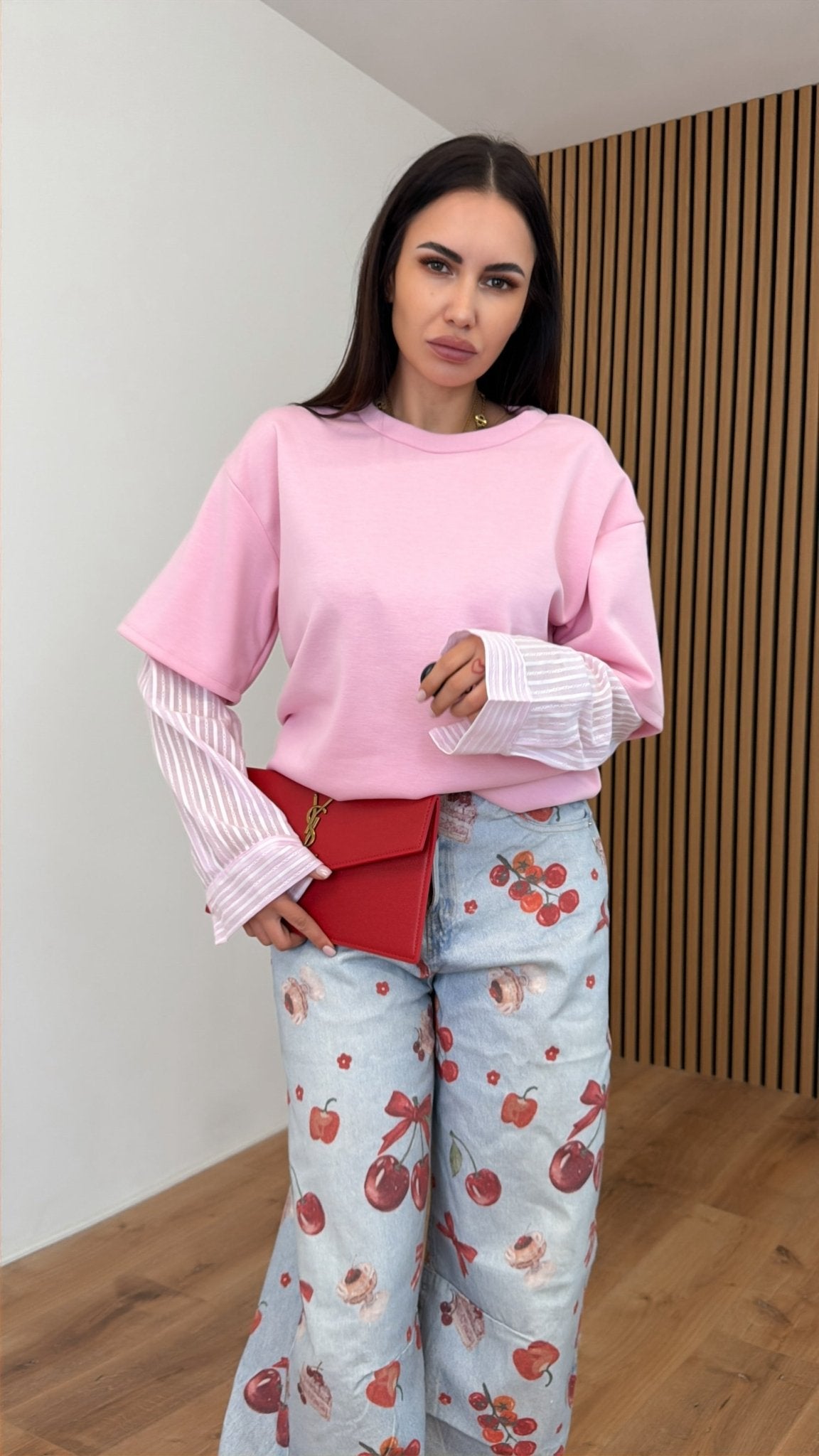 Maglietta Dual - Rosa - SAINTH