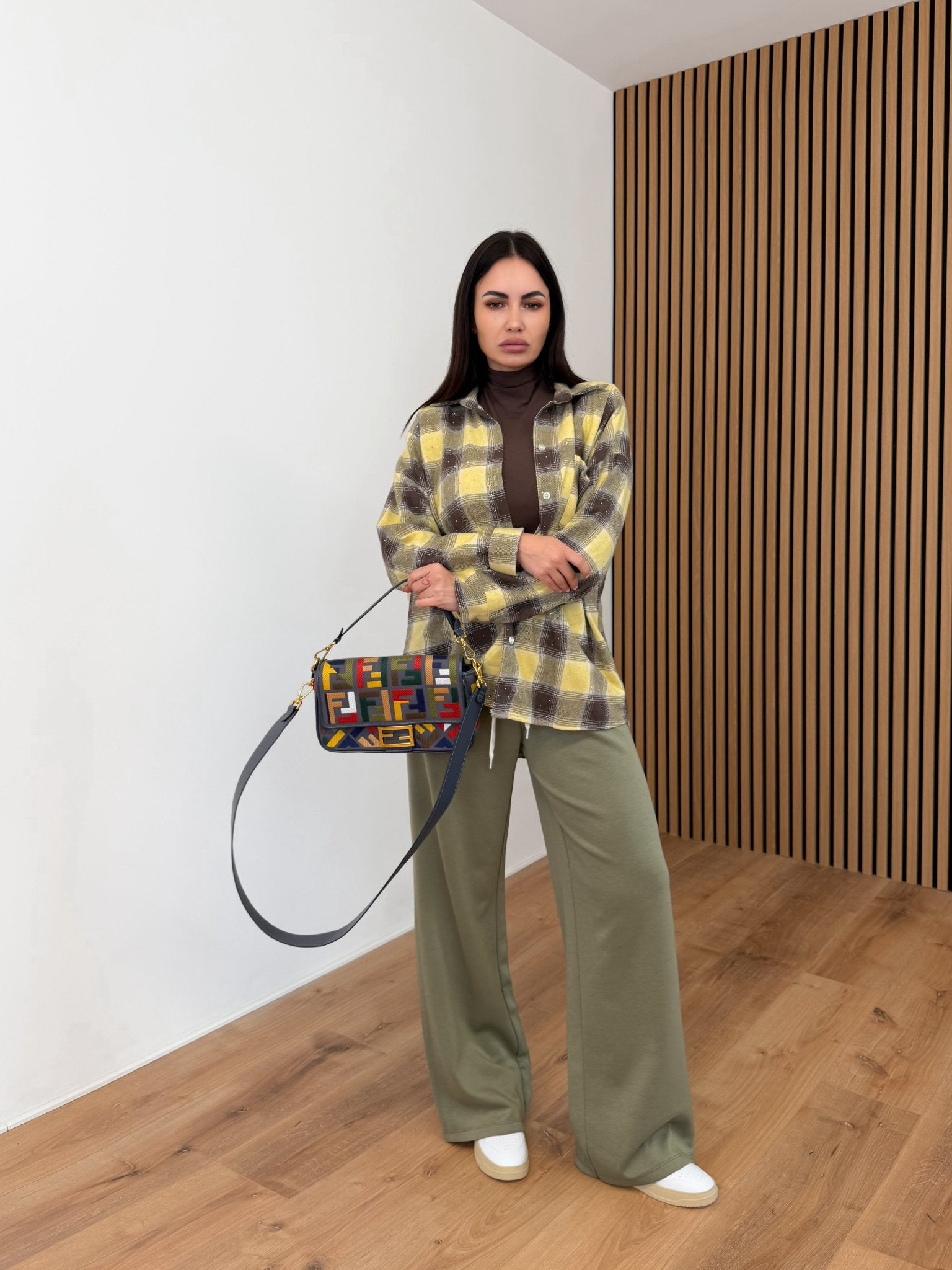 Pantalone Tuta Flow - Army Green - SAINTH