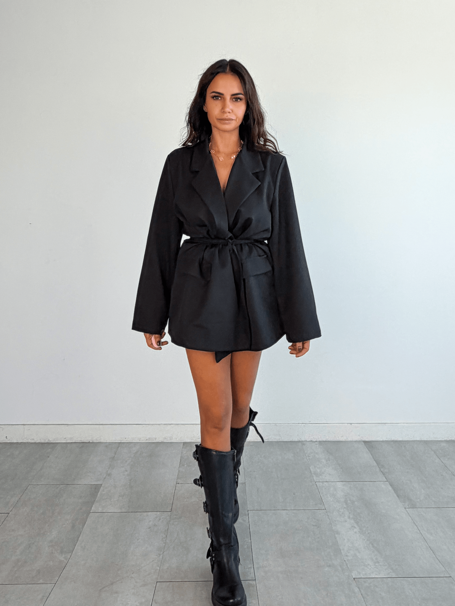 Abito Blazer Chic - Nero - SAINTH