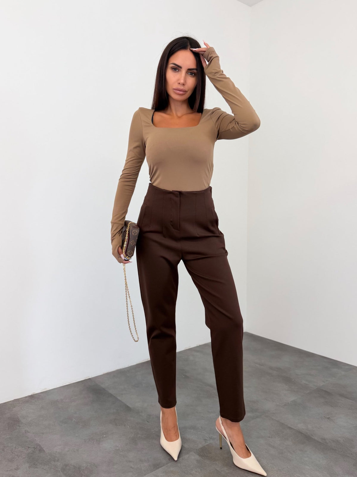 Pantalone Imago - Marrone - SAINTH