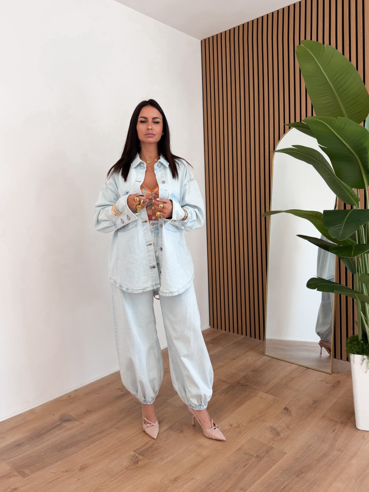 Giacca Kla - Denim - SAINTH