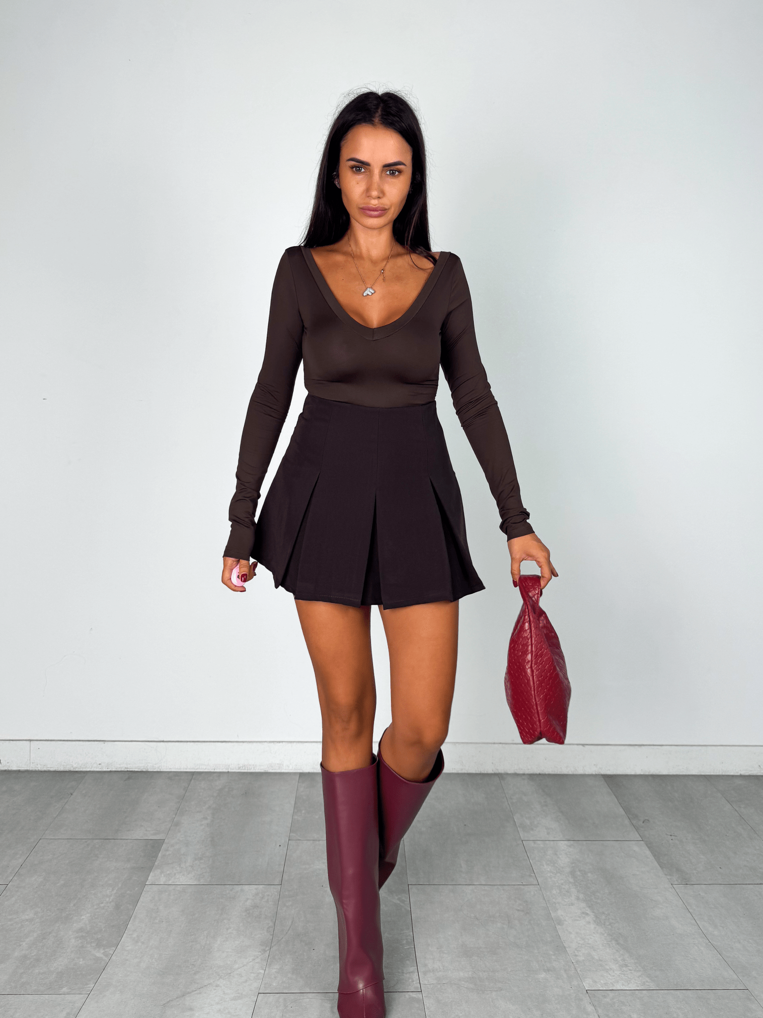 Pantagonna Fisarmonica - Marrone - SAINTH