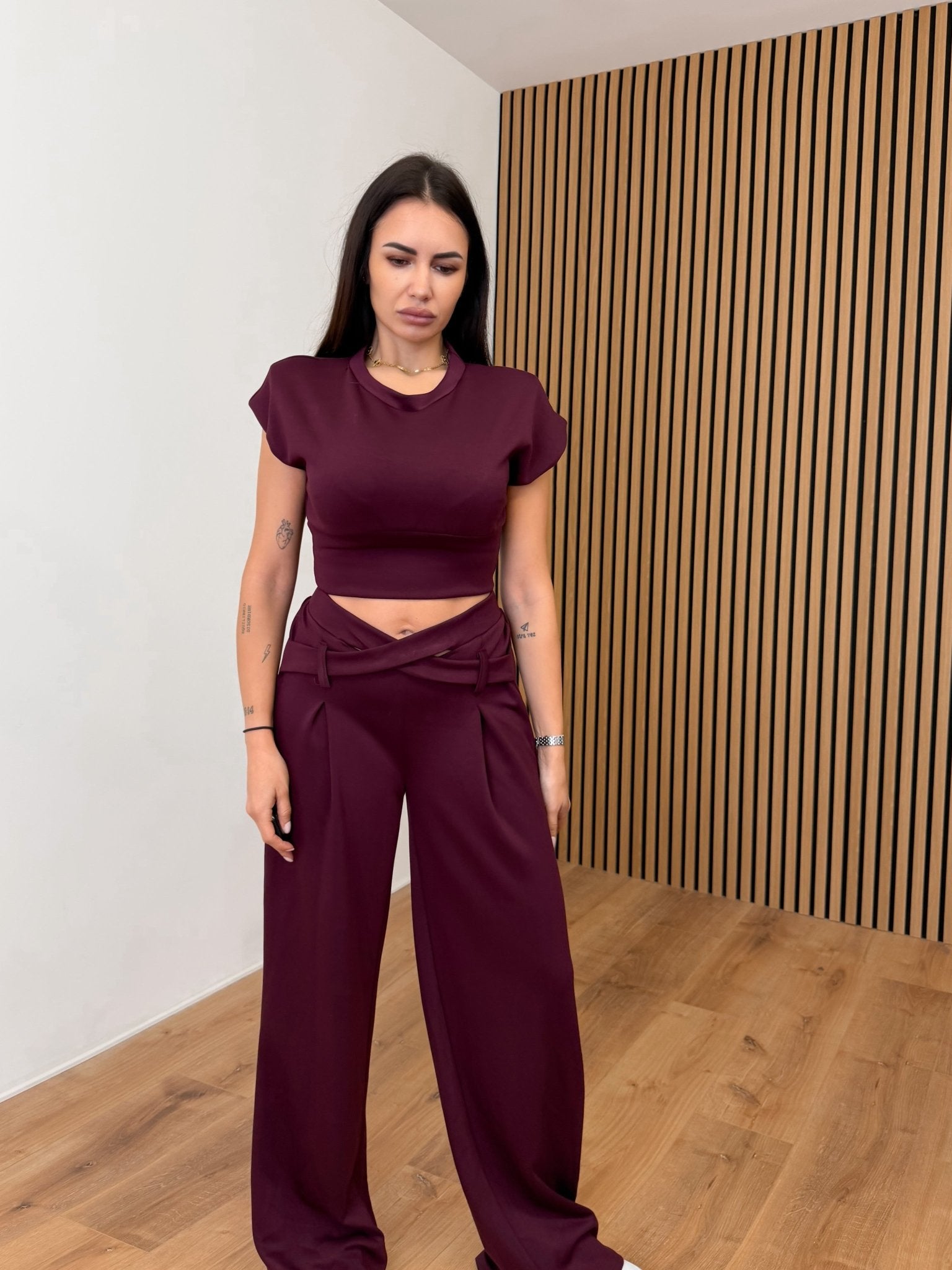 Completo Tuta Twist - Bordeaux - SAINTH