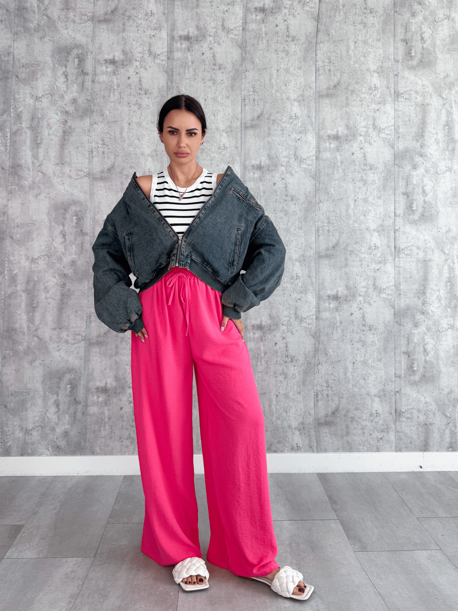 Bomber Denim - Blu - SAINTH