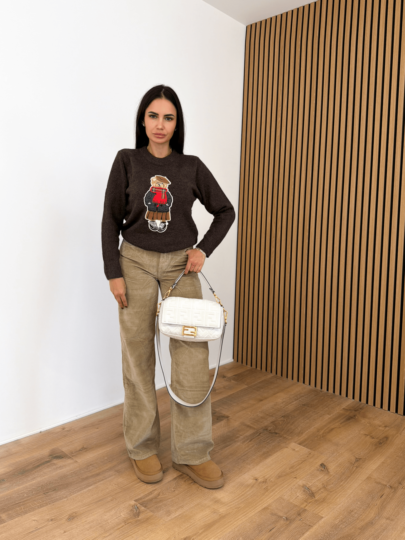 Pull Orsacchiotta - Marrone - SAINTH