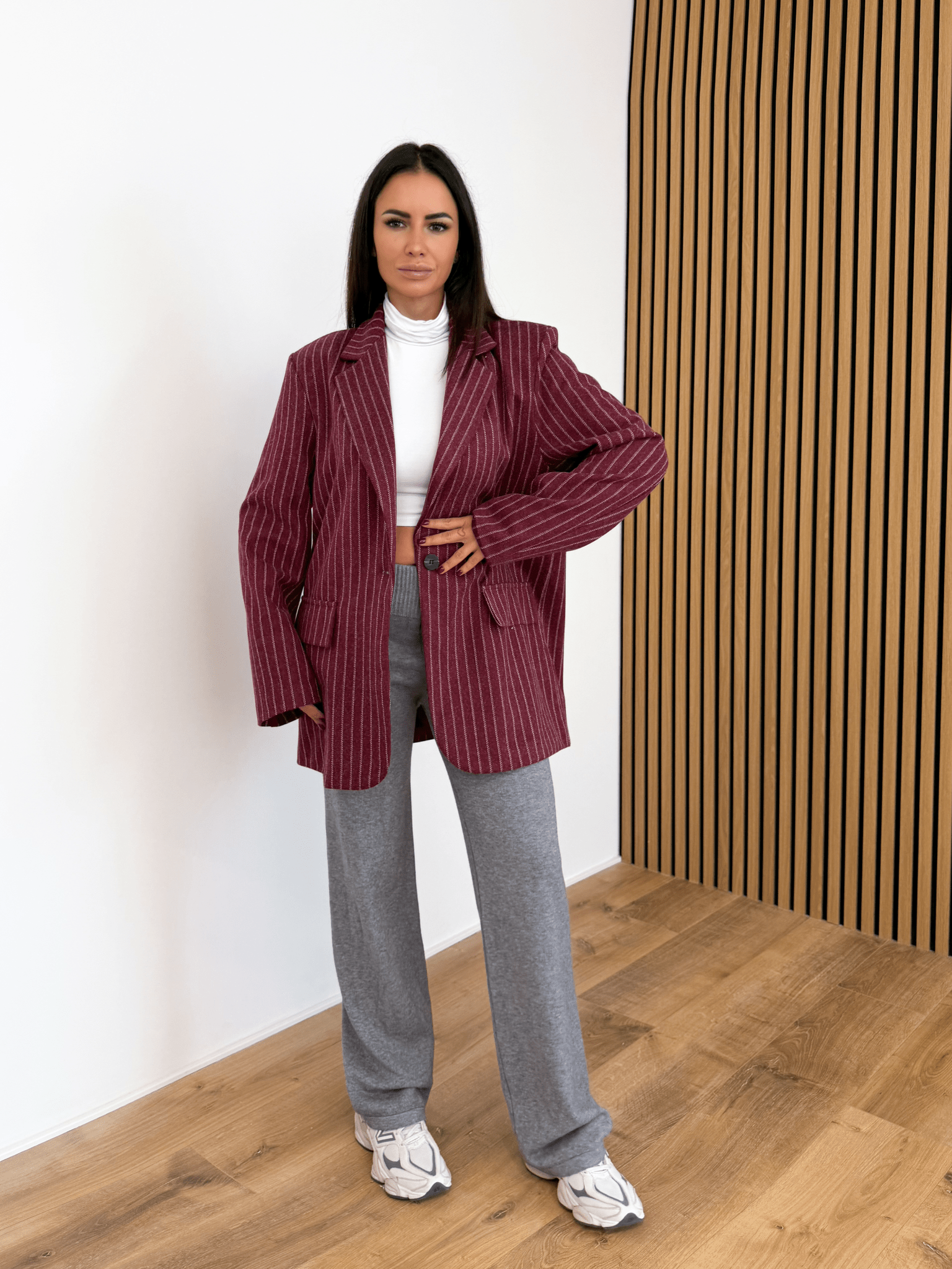 Dolcevita Crop Collo Alto - Bianco - SAINTH