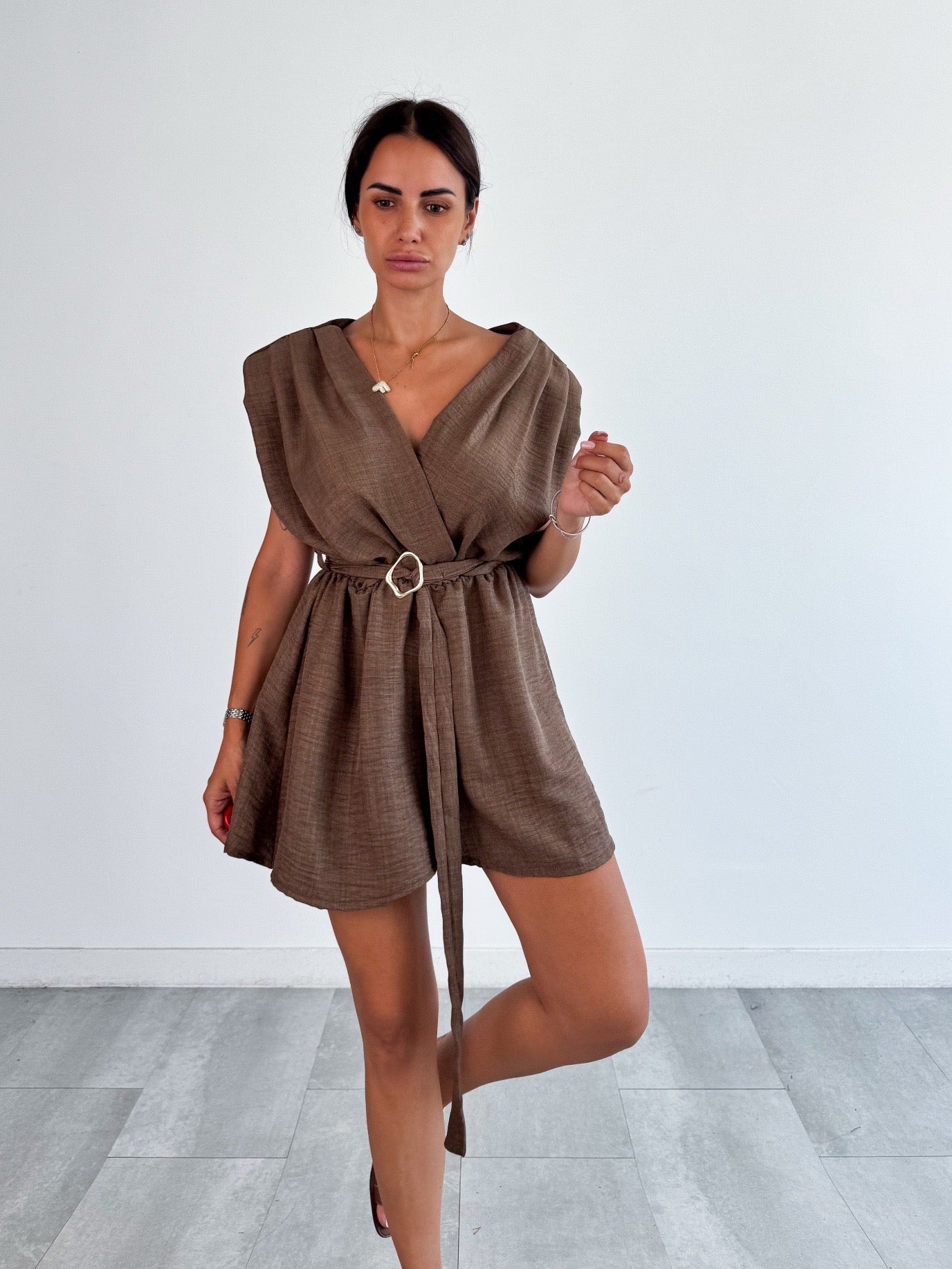 Tutina Spallona - Marrone - SAINTH