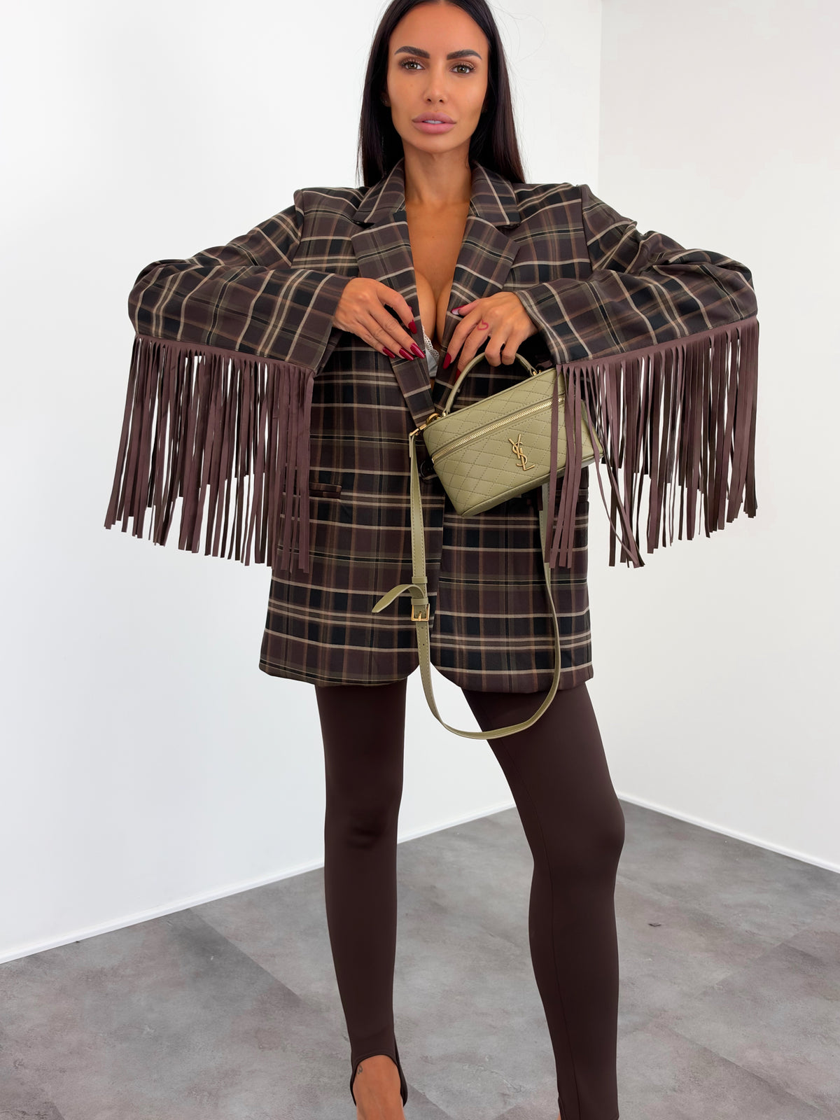 Blazer Trend - Army Green Marrone