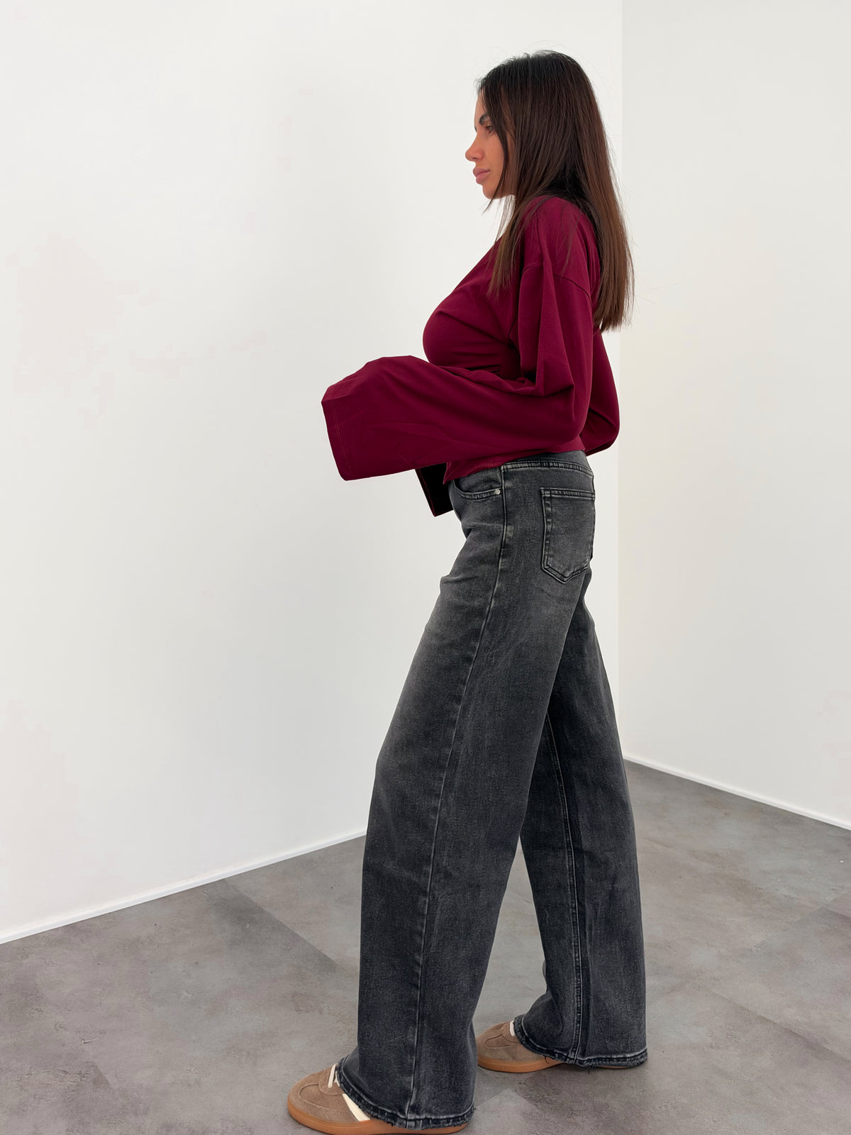 Maglia Point - Bordeaux