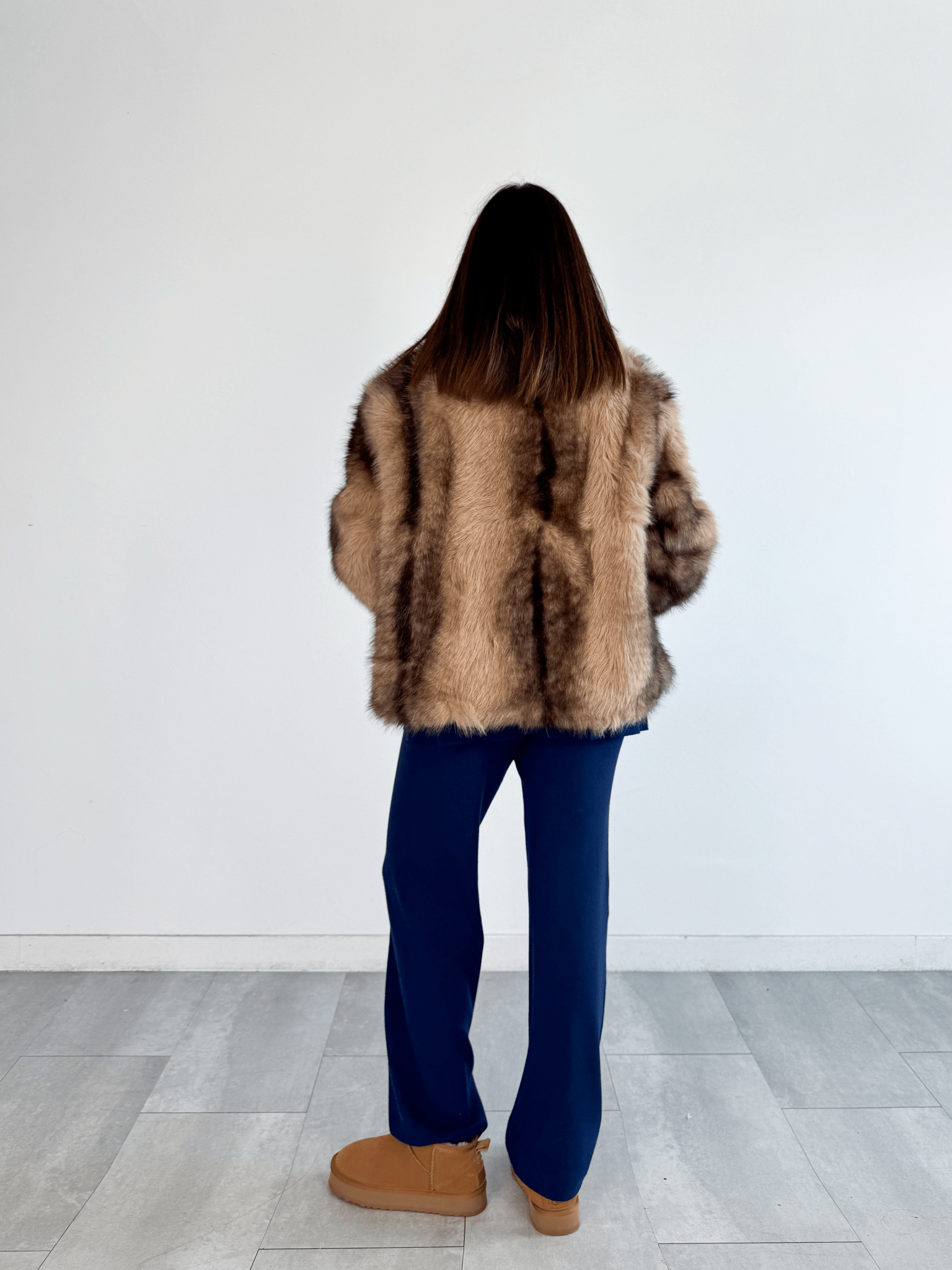 Pelliccia Grizzly - Biscotto - SAINTH