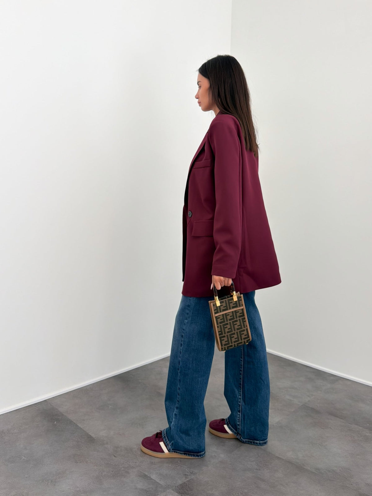 Blazer Strutturato Must - Bordeaux - SAINTH