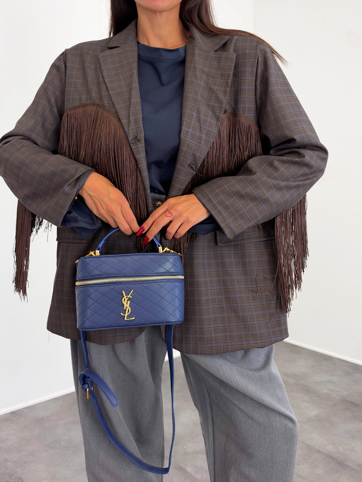 Blazer Galles - Marrone Blu