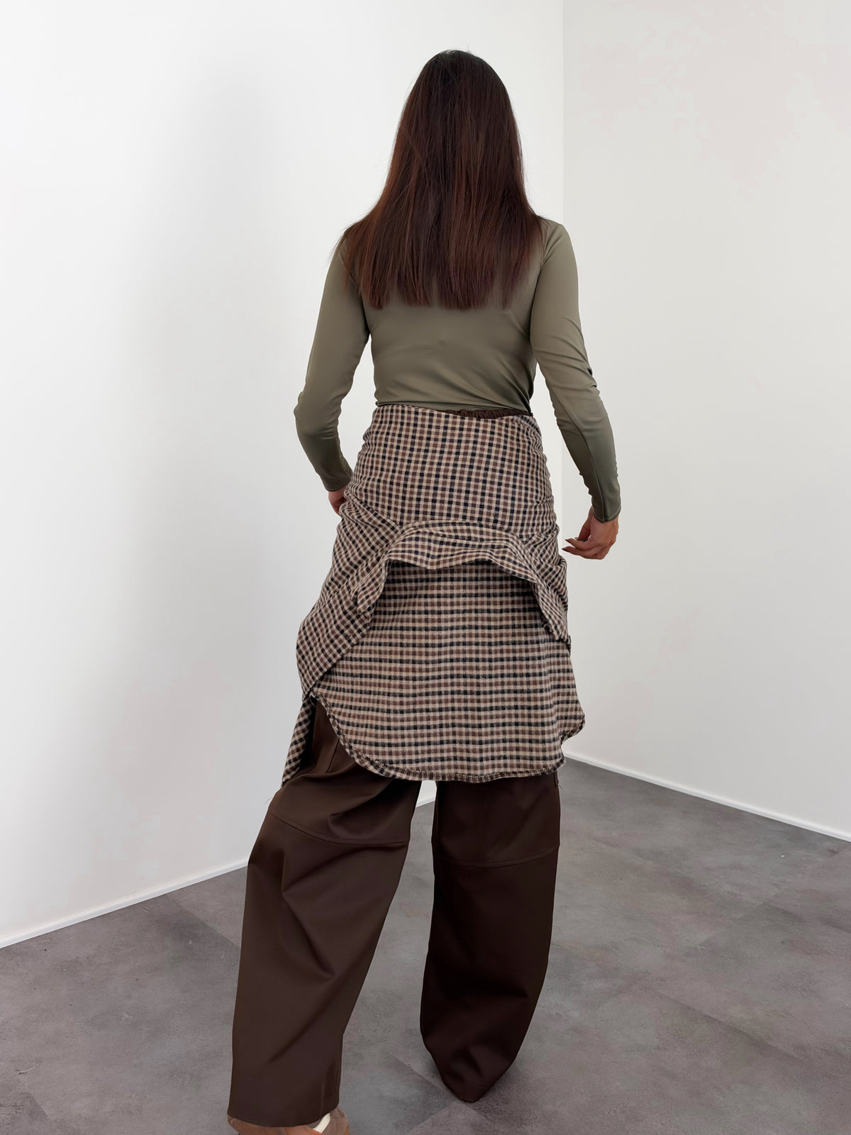 Pantalone Solution - Marrone