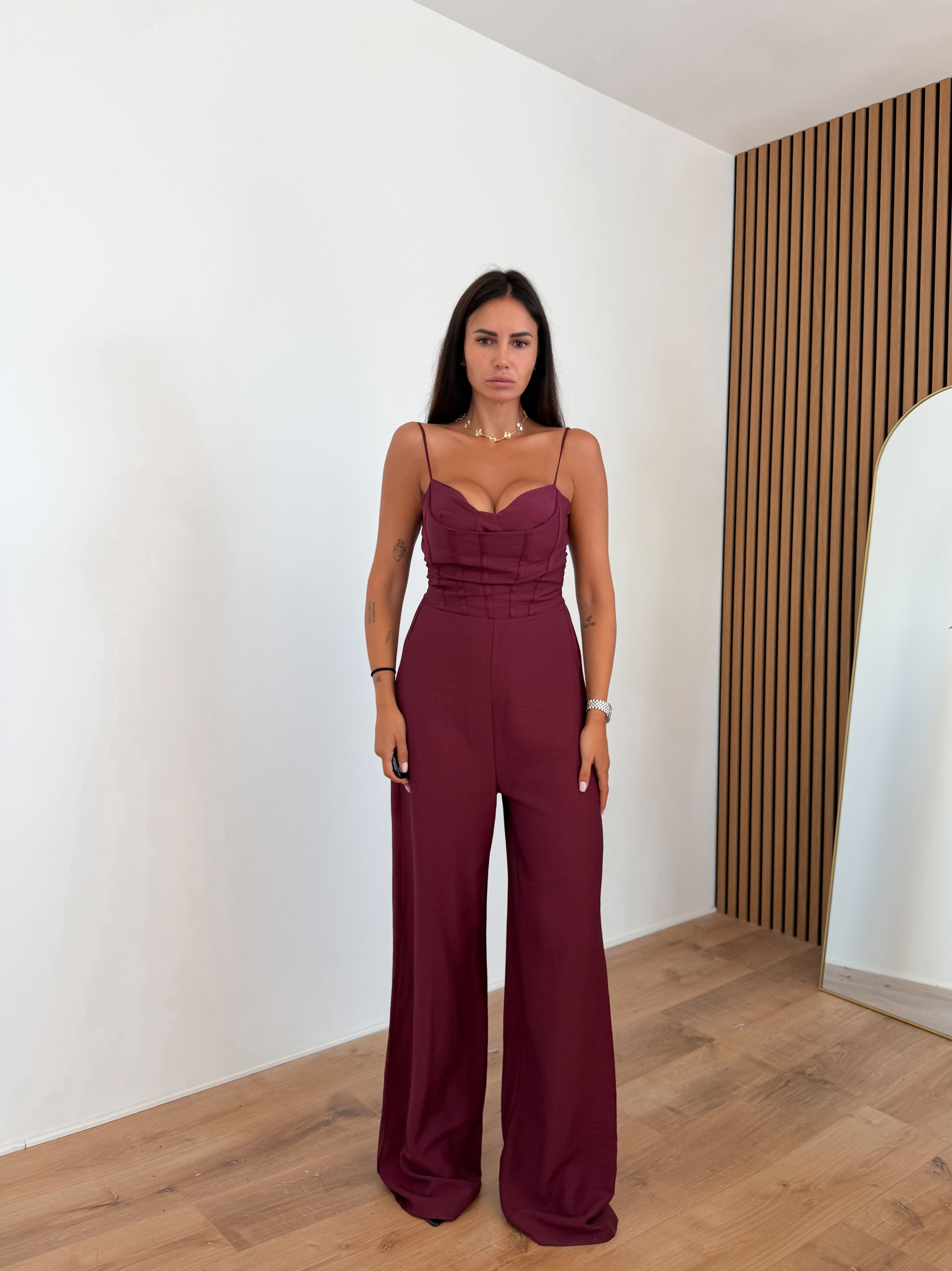 Tuta Intera Allure - Bordeaux