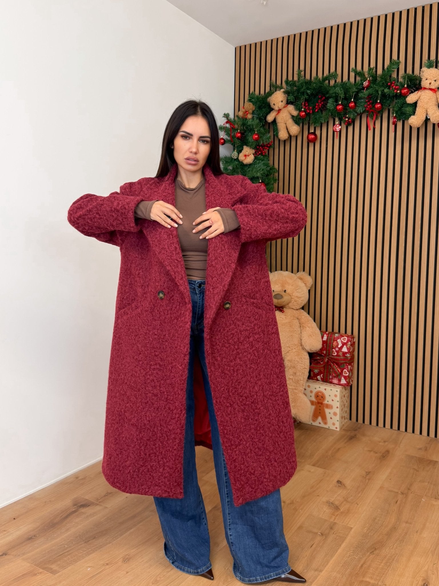 Cappotto Katia - Bordeaux - SAINTH