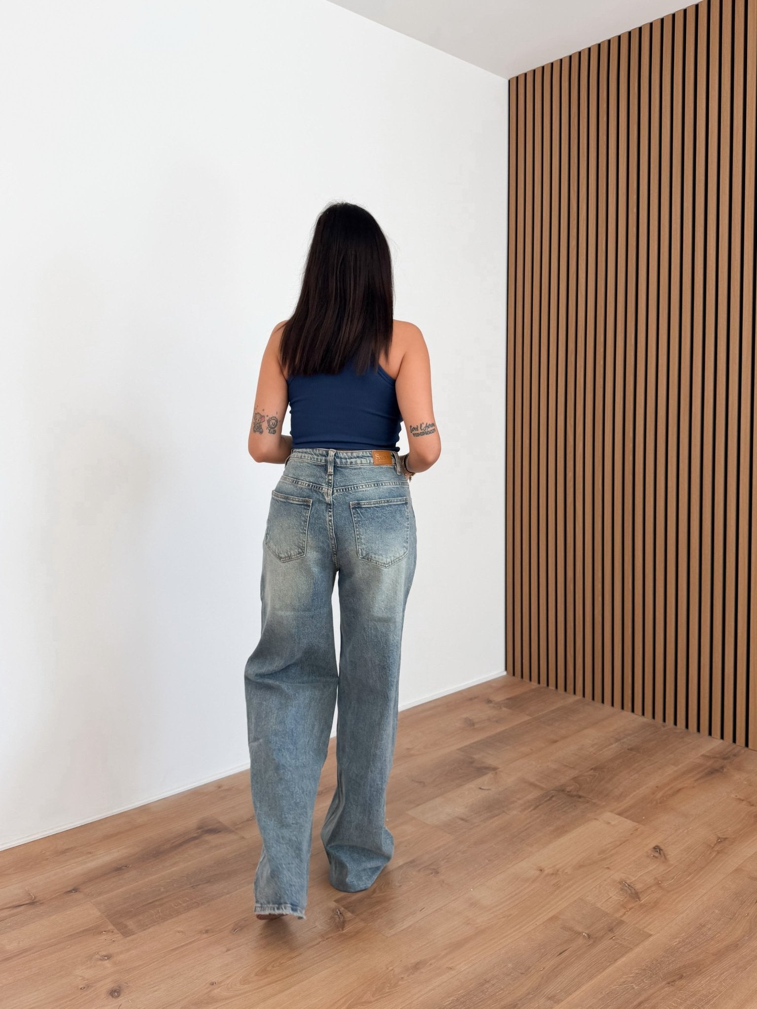 Top Costine - Blu - SAINTH