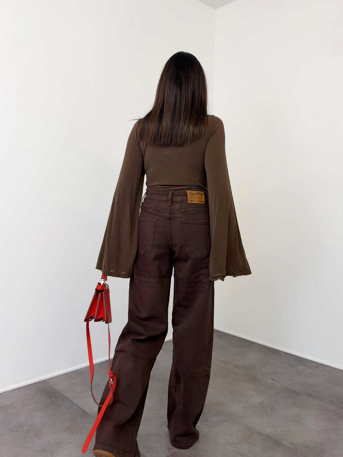 Jeans L1251 - Marrone - SAINTH