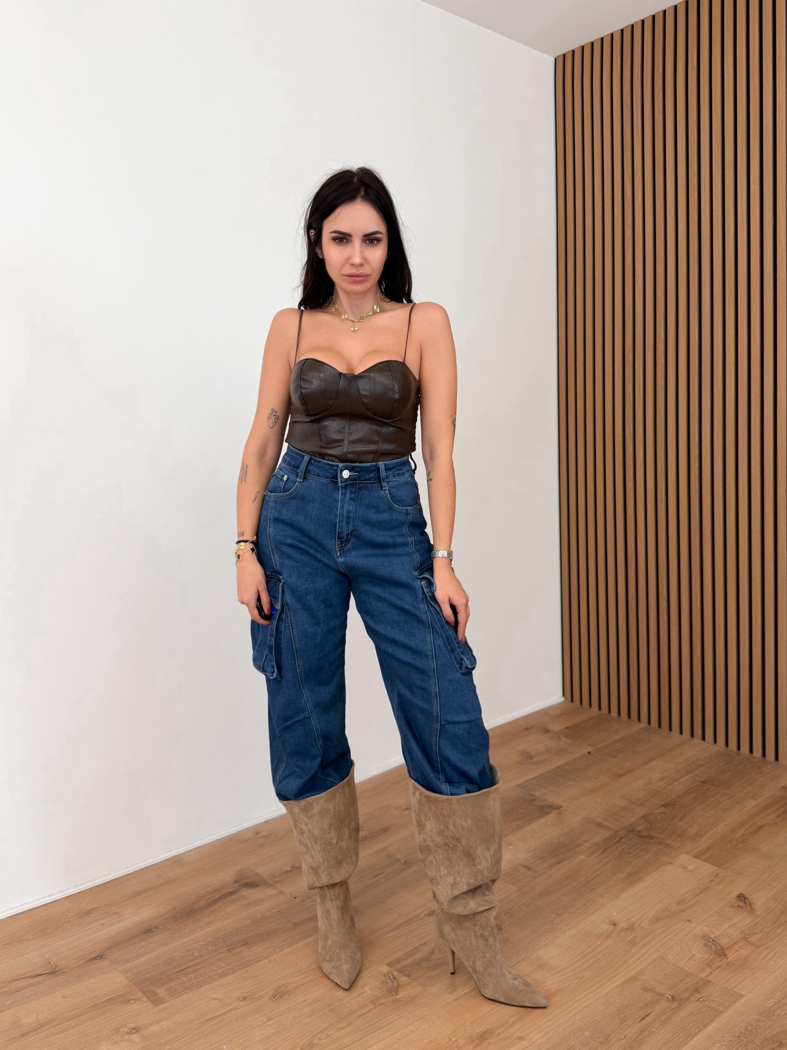 Cargo Parentesi - Denim - SAINTH