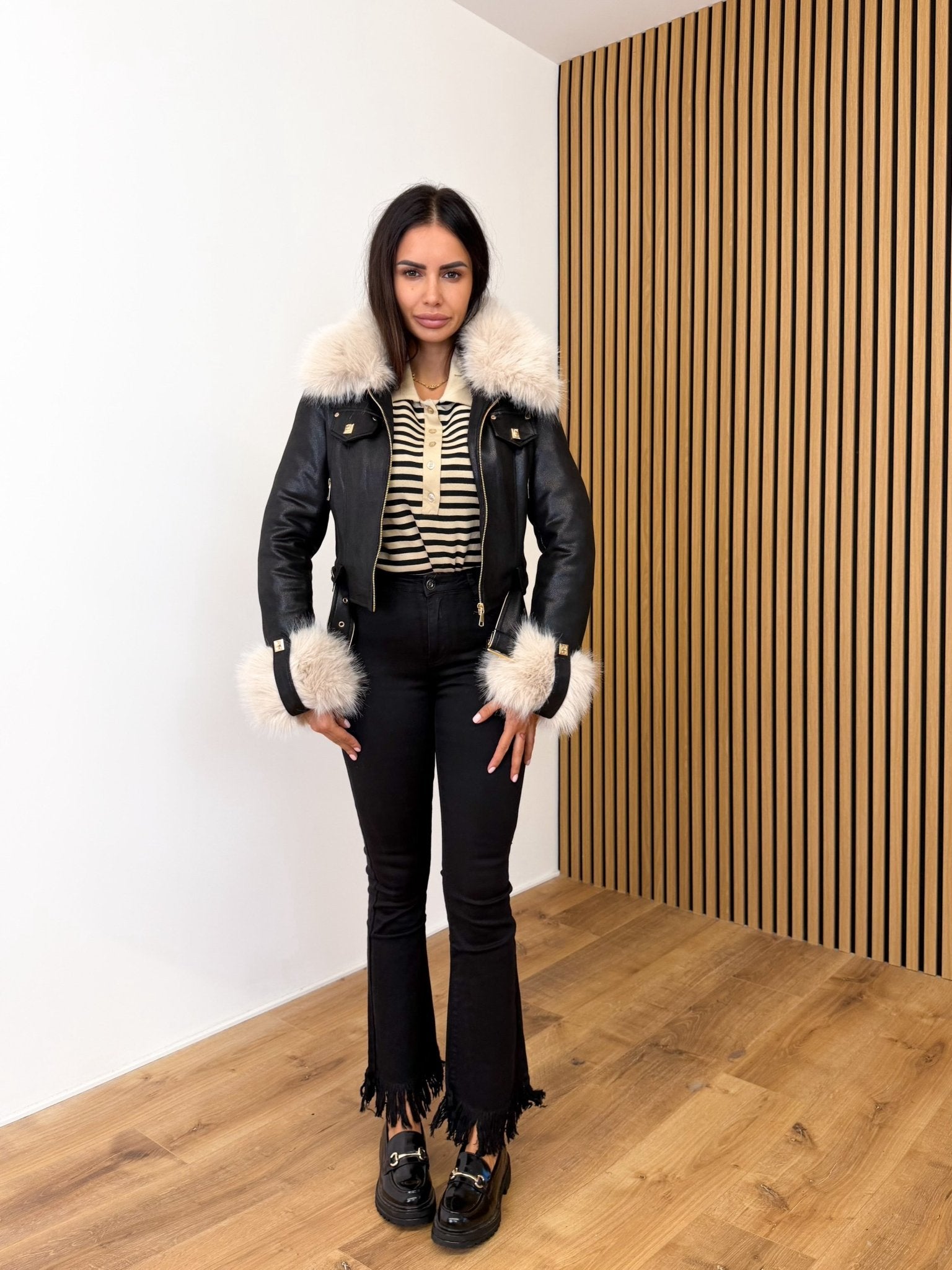 Chiodo Mix - Nero - SAINTH