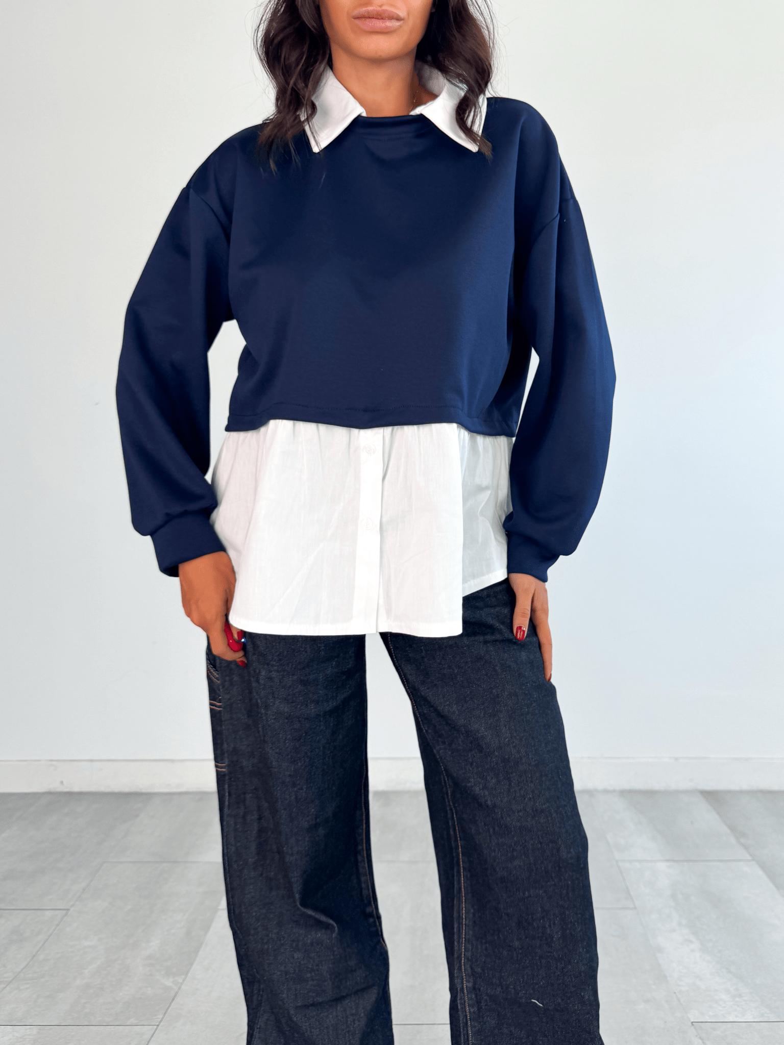 Jeans Oikos + Cintura - Denim - SAINTH