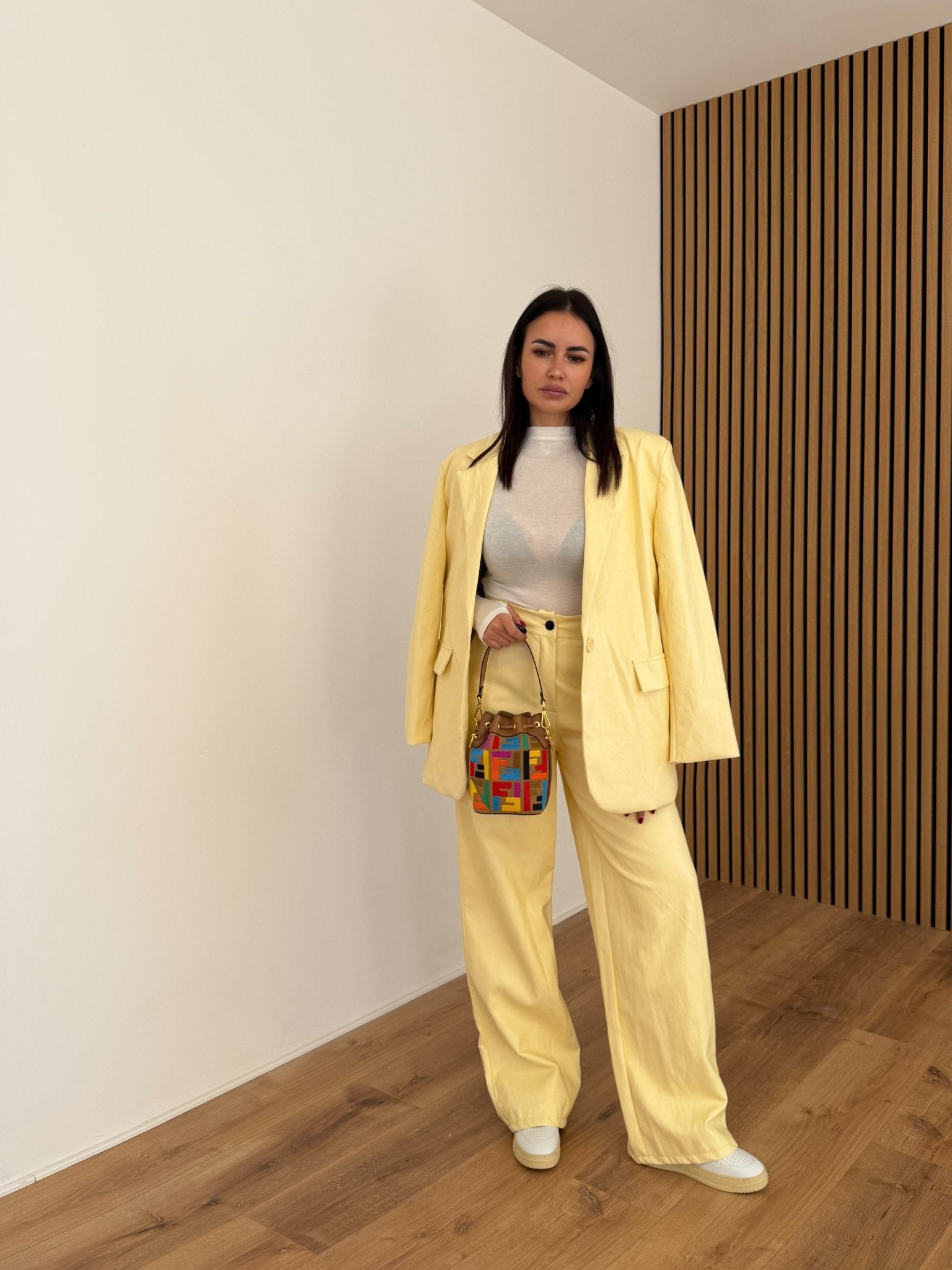 Blazer Minimal Ecop - Giallo - SAINTH