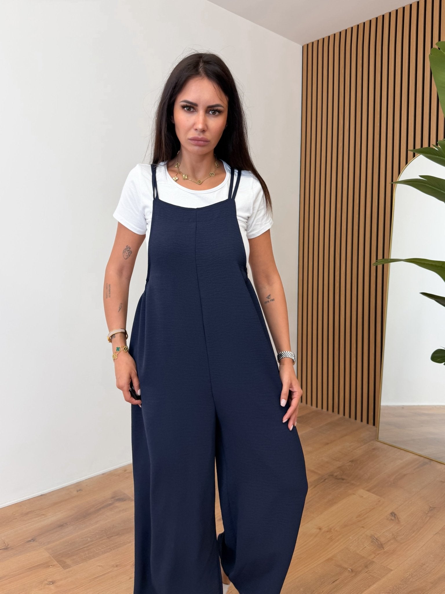 Salopette Babe - Blu - SAINTH