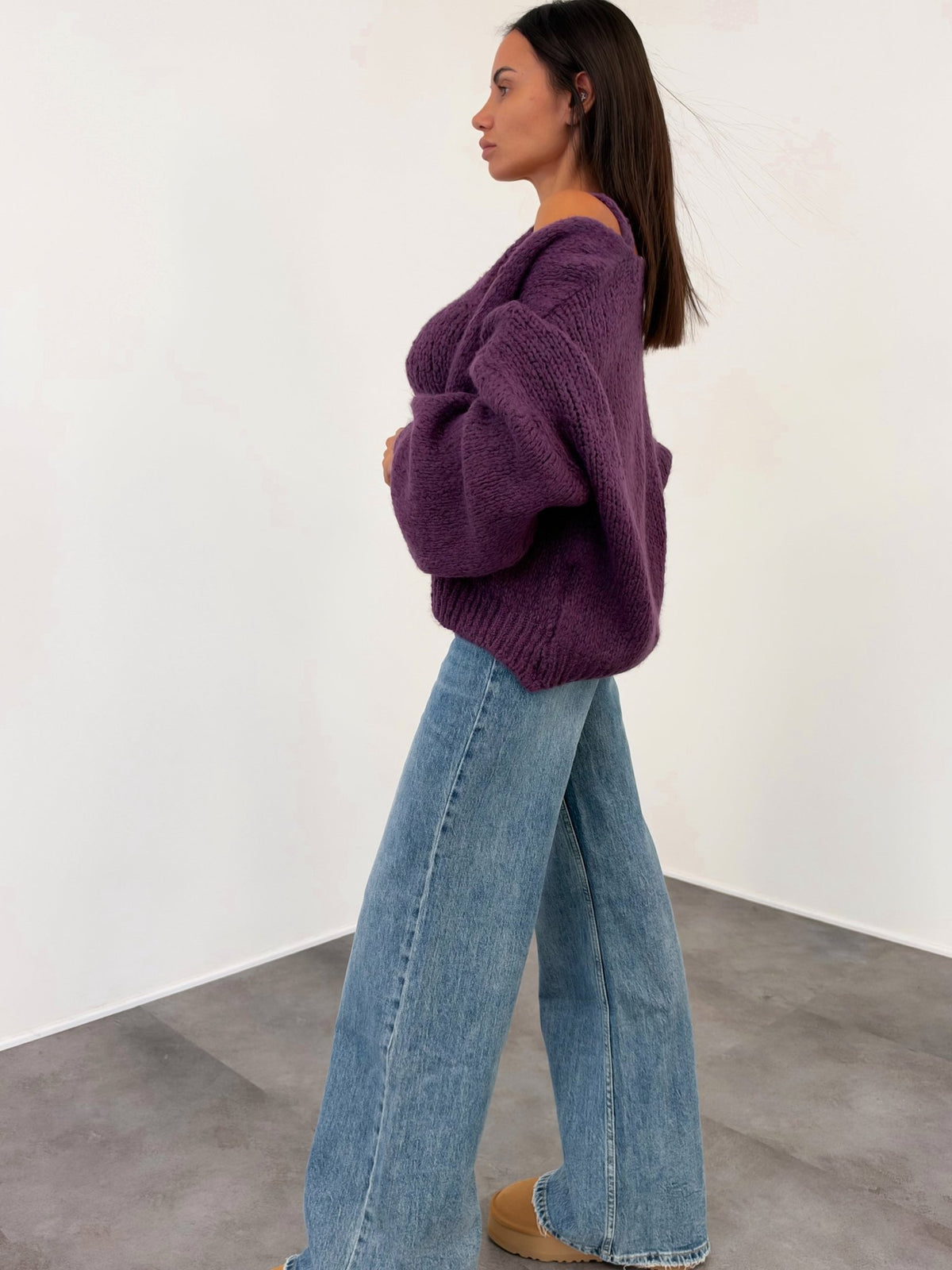 Set Top + Cardigan - Prugna - SAINTH