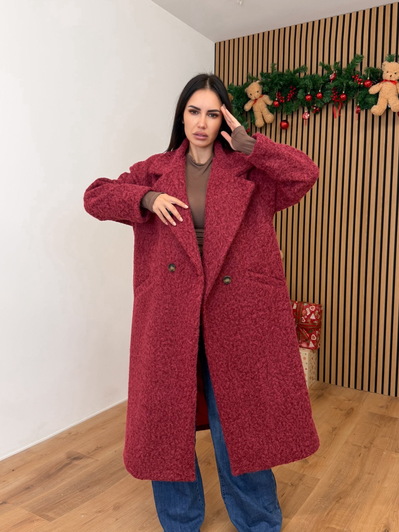 Cappotto Katia - Bordeaux - SAINTH