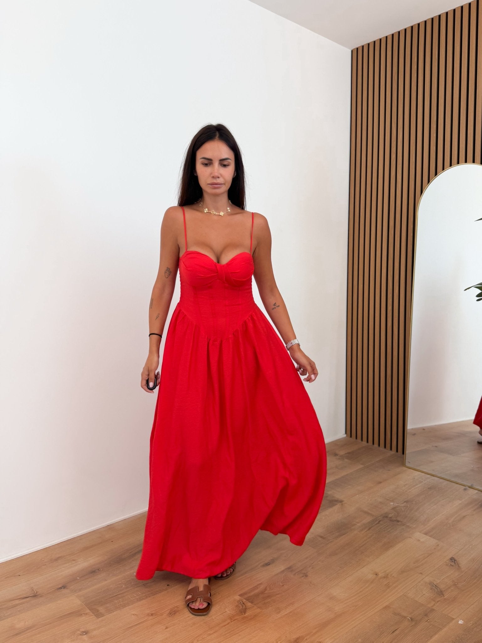 Abito Brezza - Rosso - SAINTH