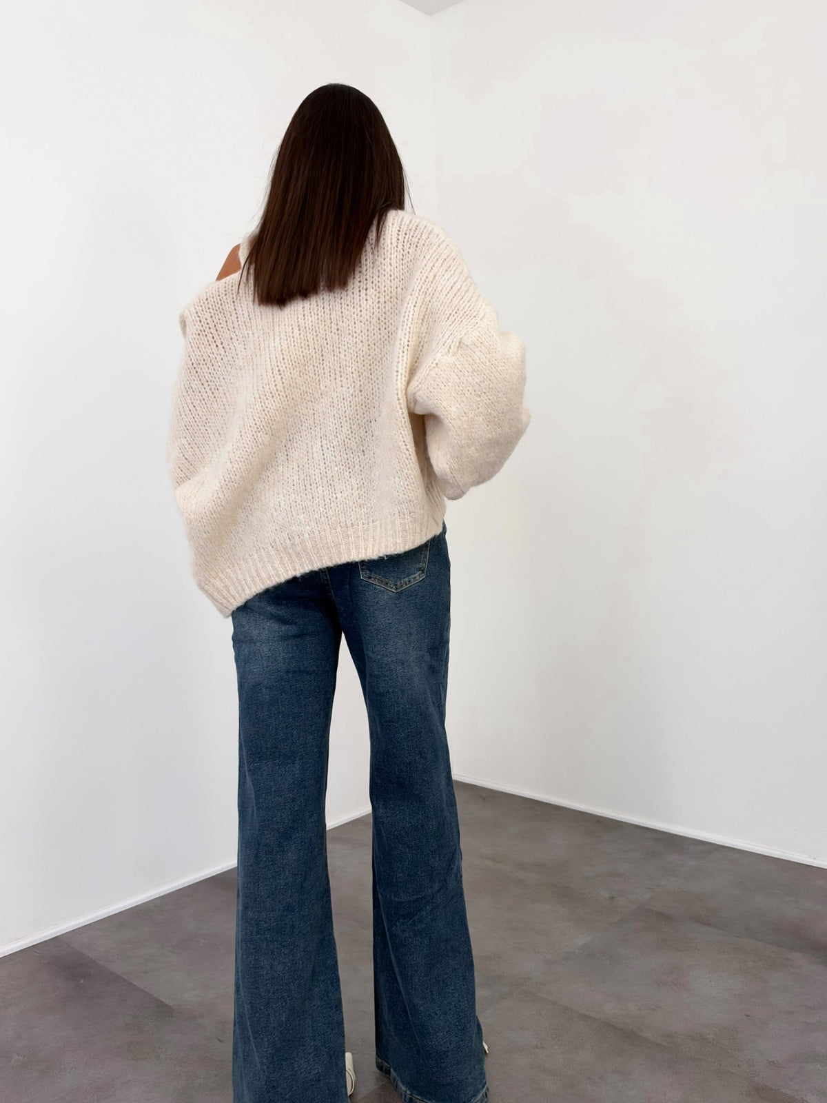 Set Top + Cardigan - Burro - SAINTH