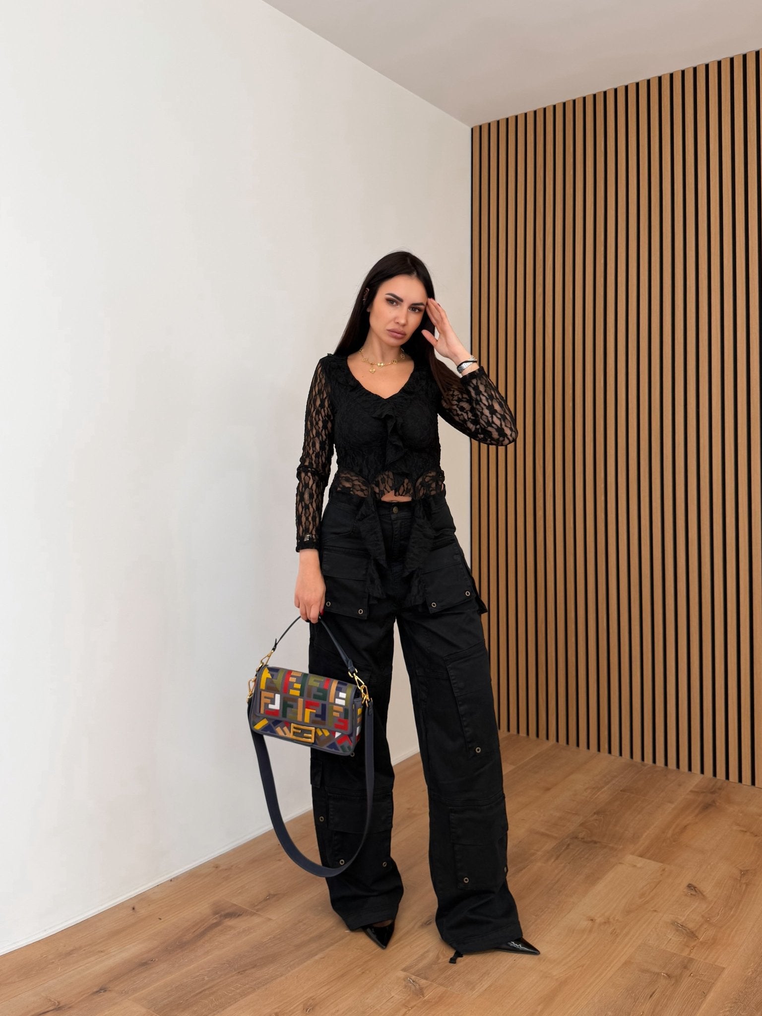 Maglietta Ninfa - Nera - SAINTH