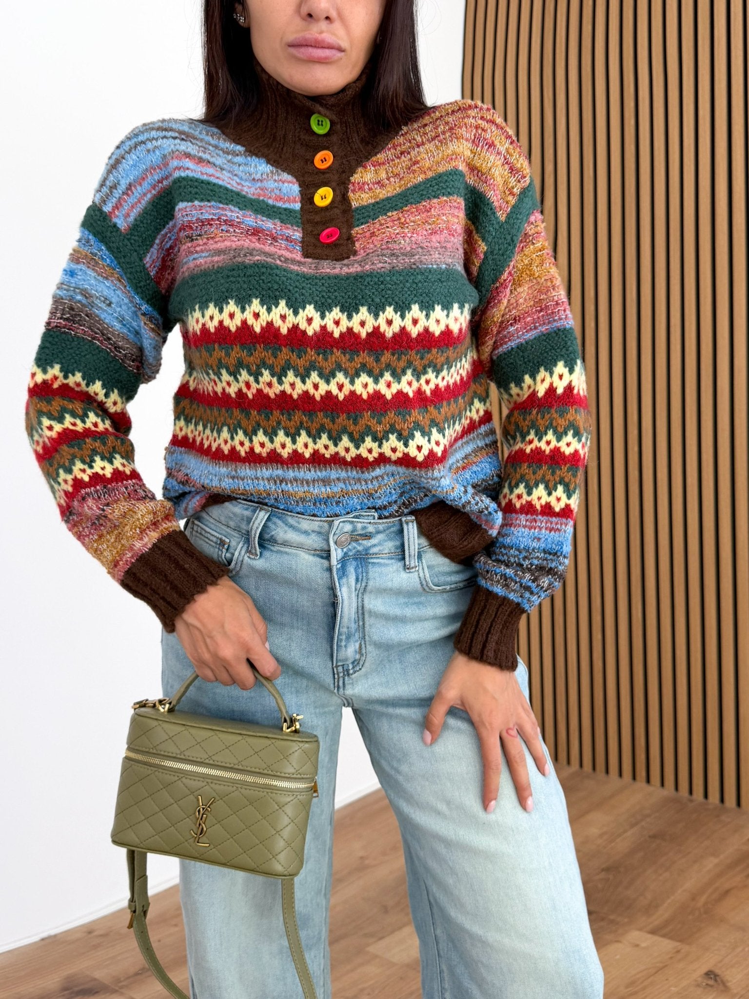 Pull Arcobaleno - Multicolor - SAINTH