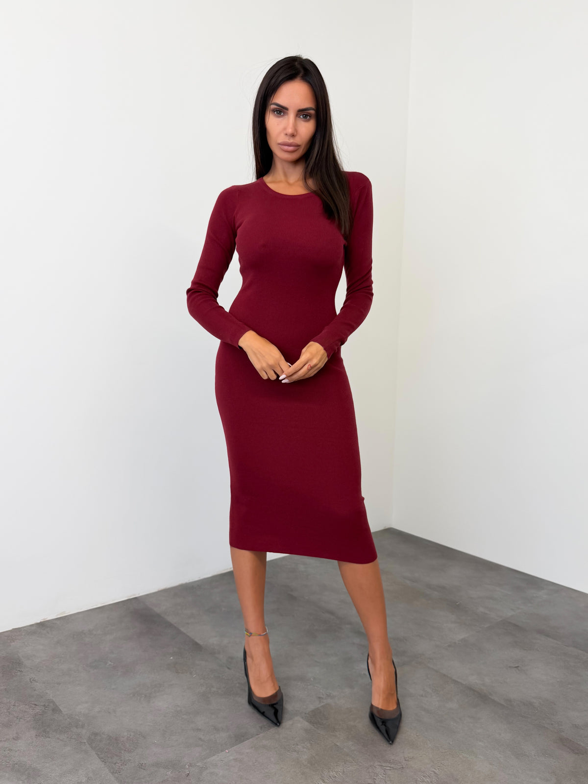 Pull Abito Nube - Bordeaux