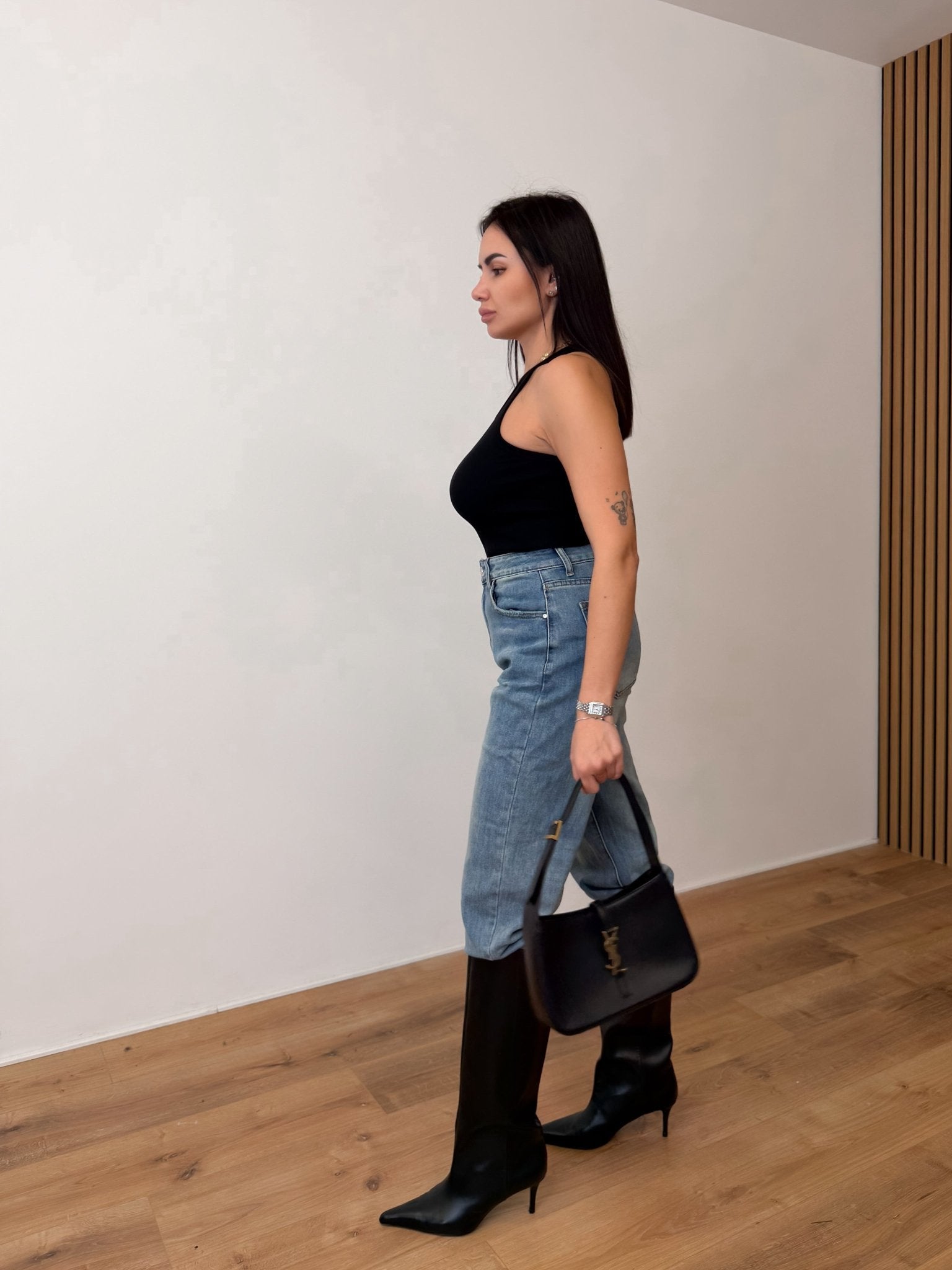 Canotta Crop - Nera - SAINTH