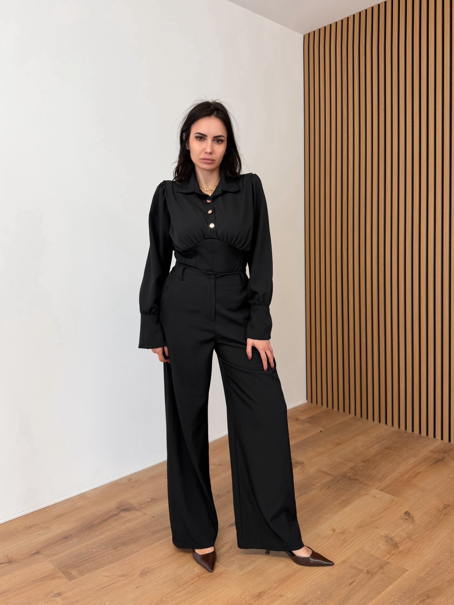 Coordinato Sculpted - Nero - SAINTH