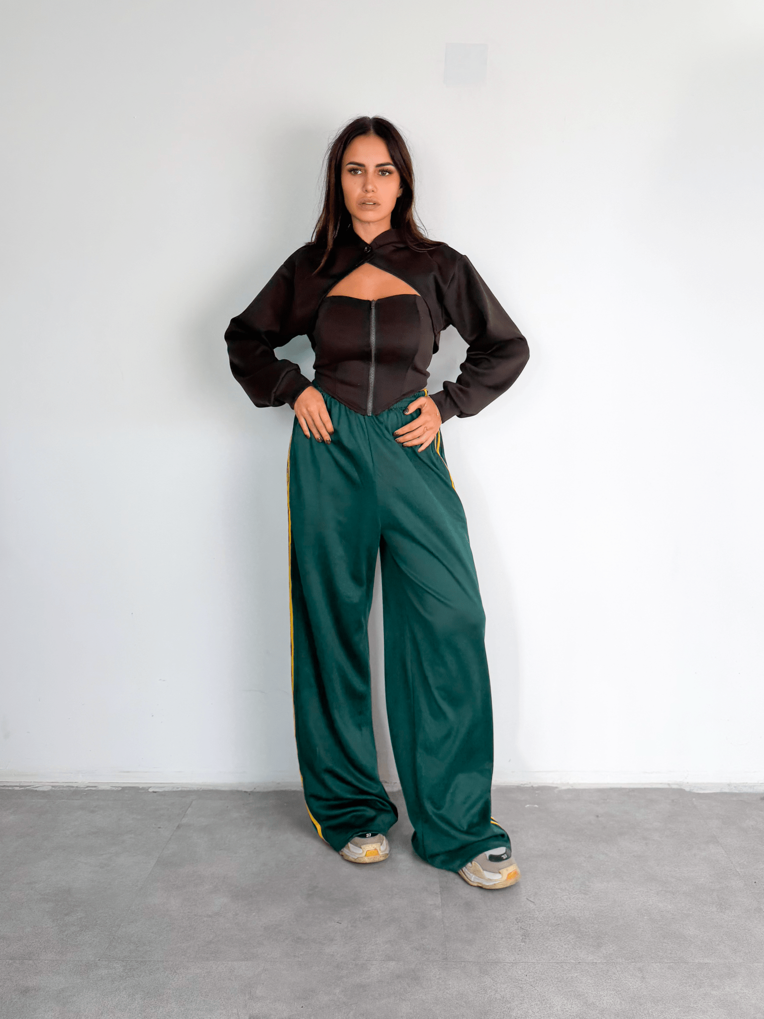 Set Corpetto + Coprispalle - Marrone - SAINTH