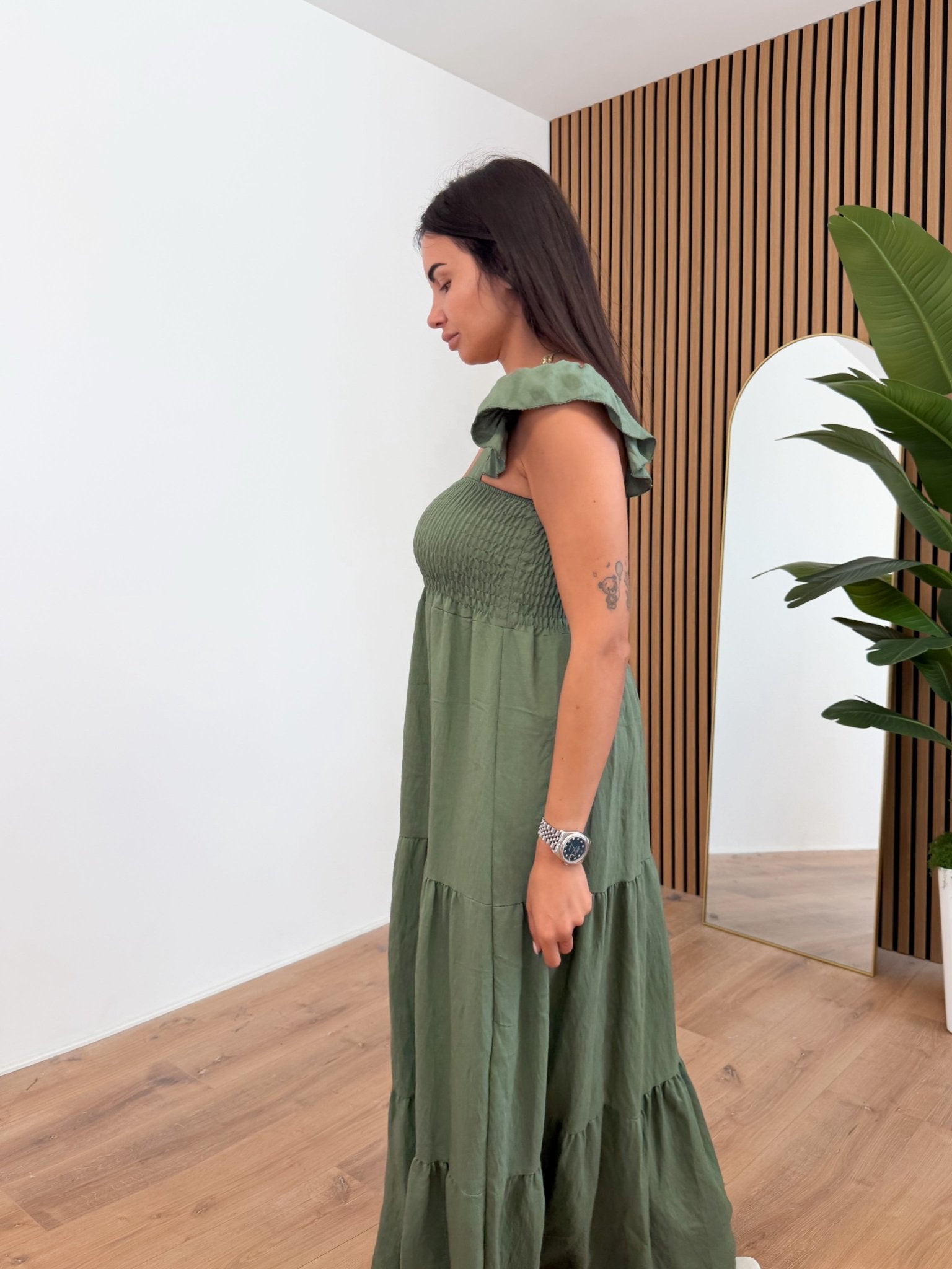 Abito Dora - Army Green - SAINTH