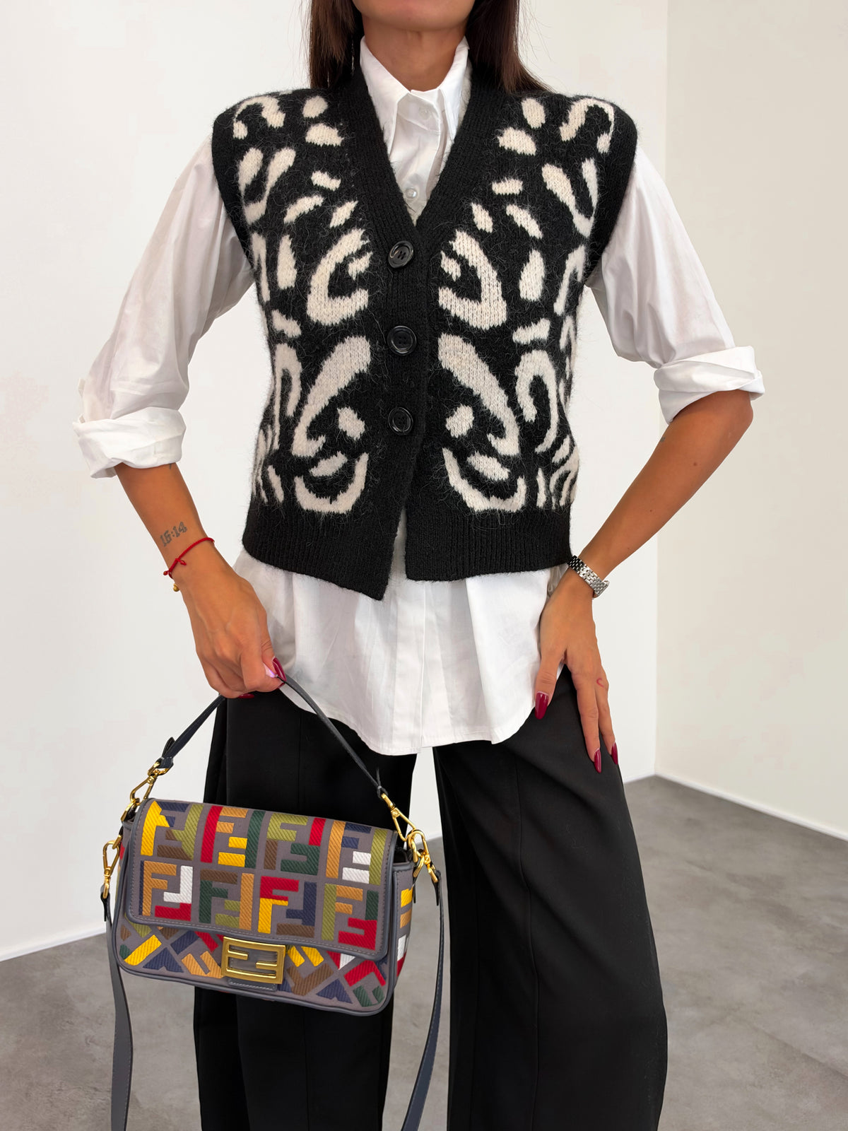Gilet Maison - Nero Burro