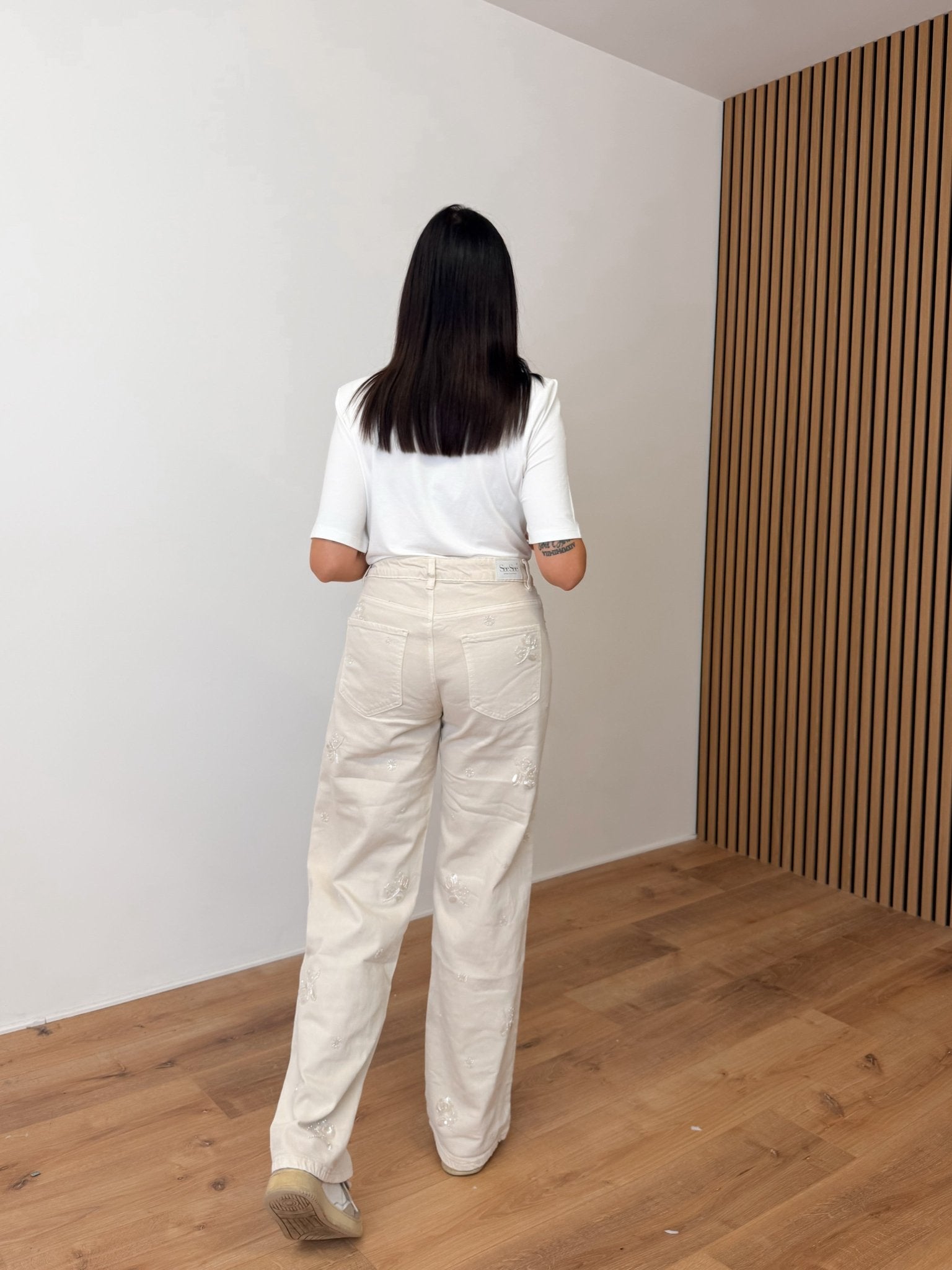 Jeans A3794 - Beige - SAINTH